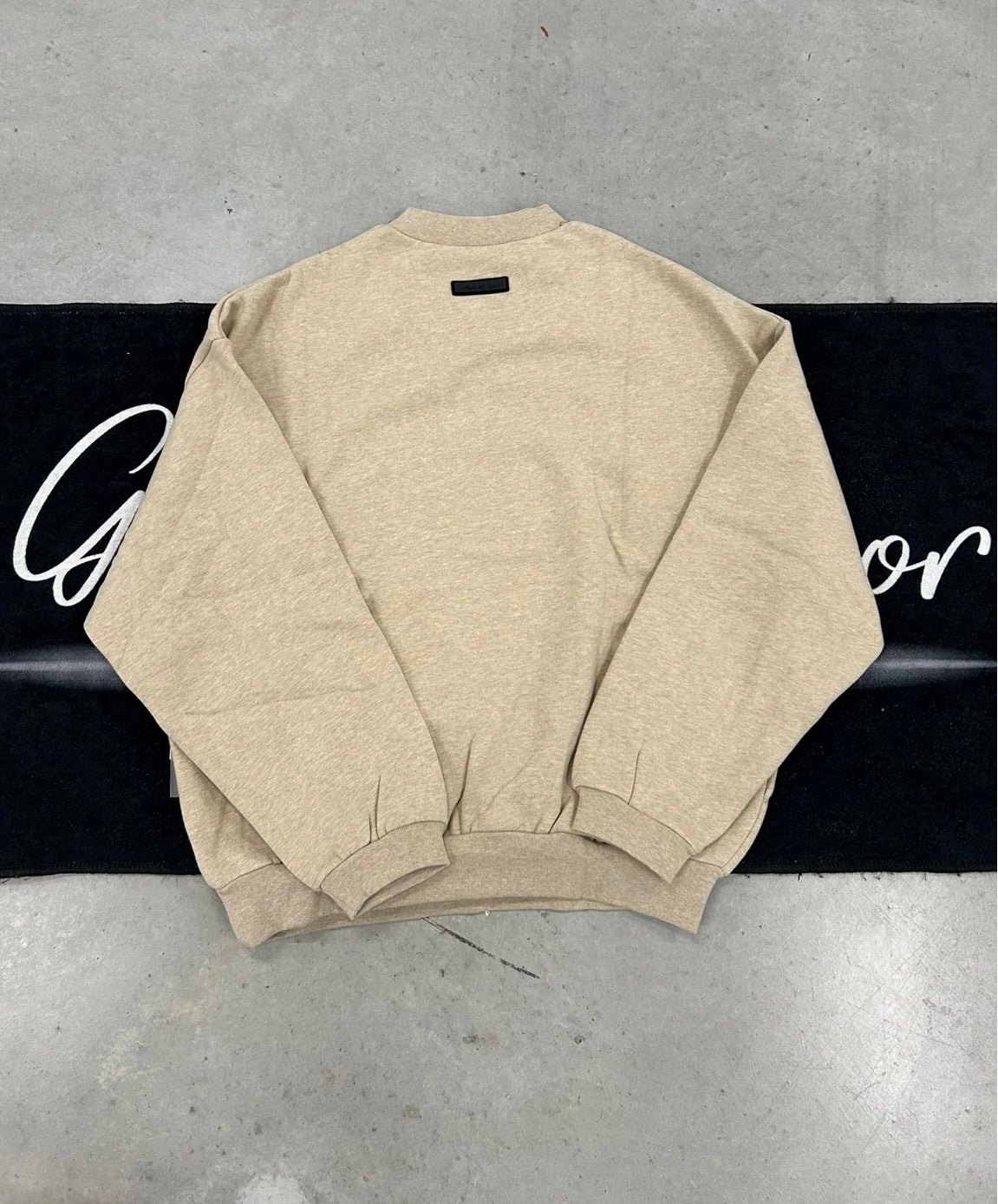 (BFCM) Essentials “Gold Heather” Crewneck