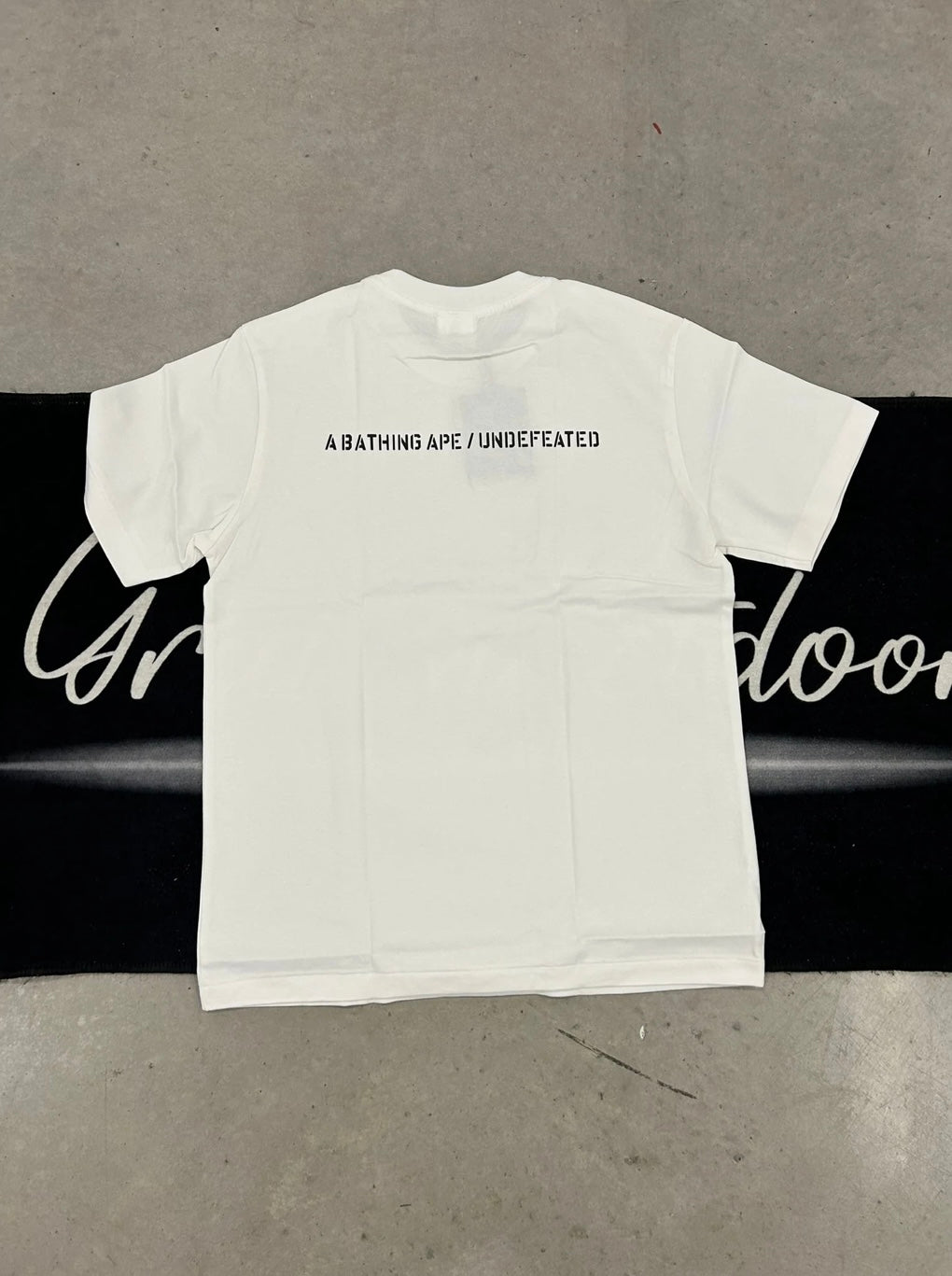 Bape “Undefeated” White Shirt