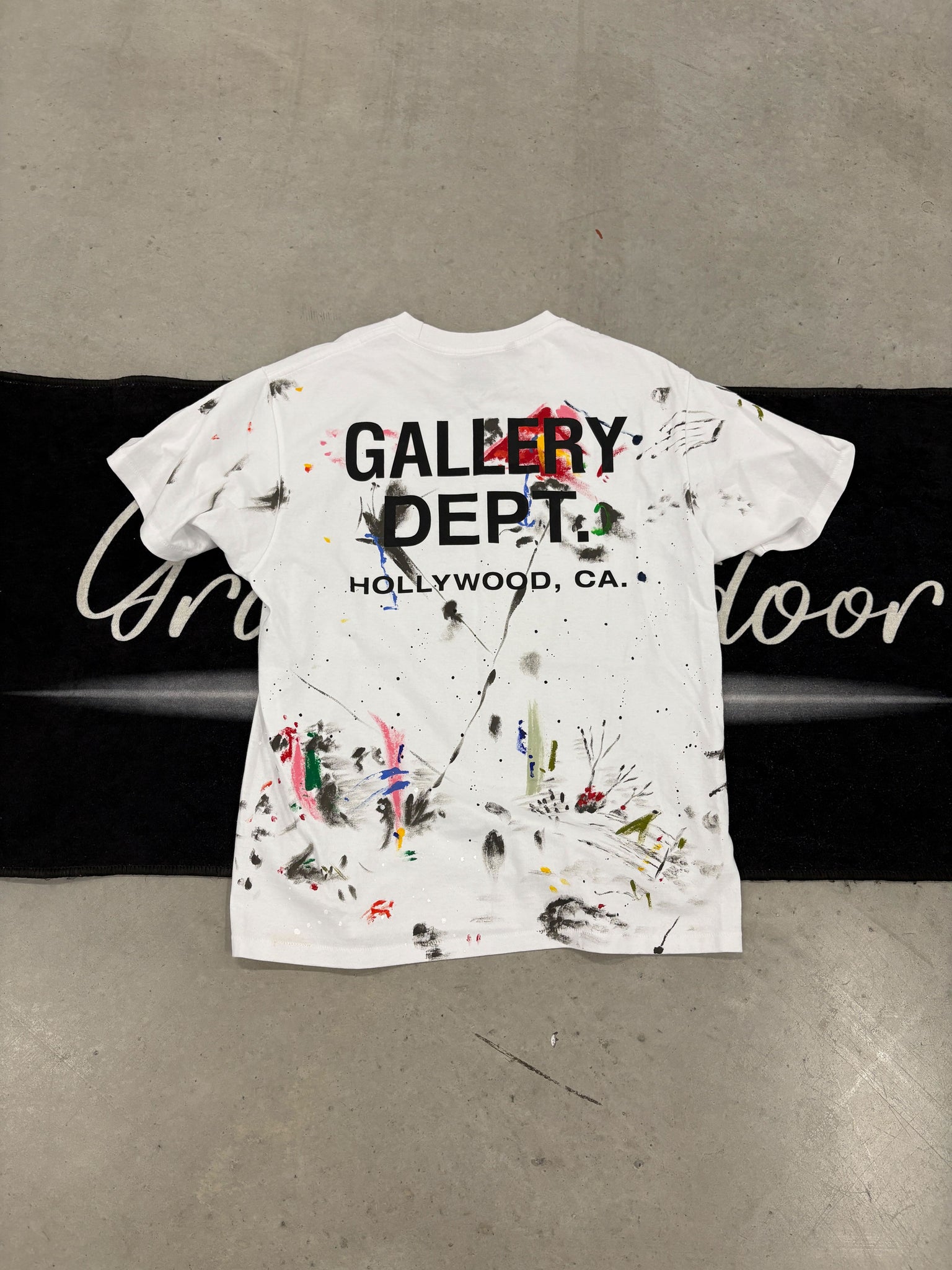 Gallery dept "paint white" shirt (used)