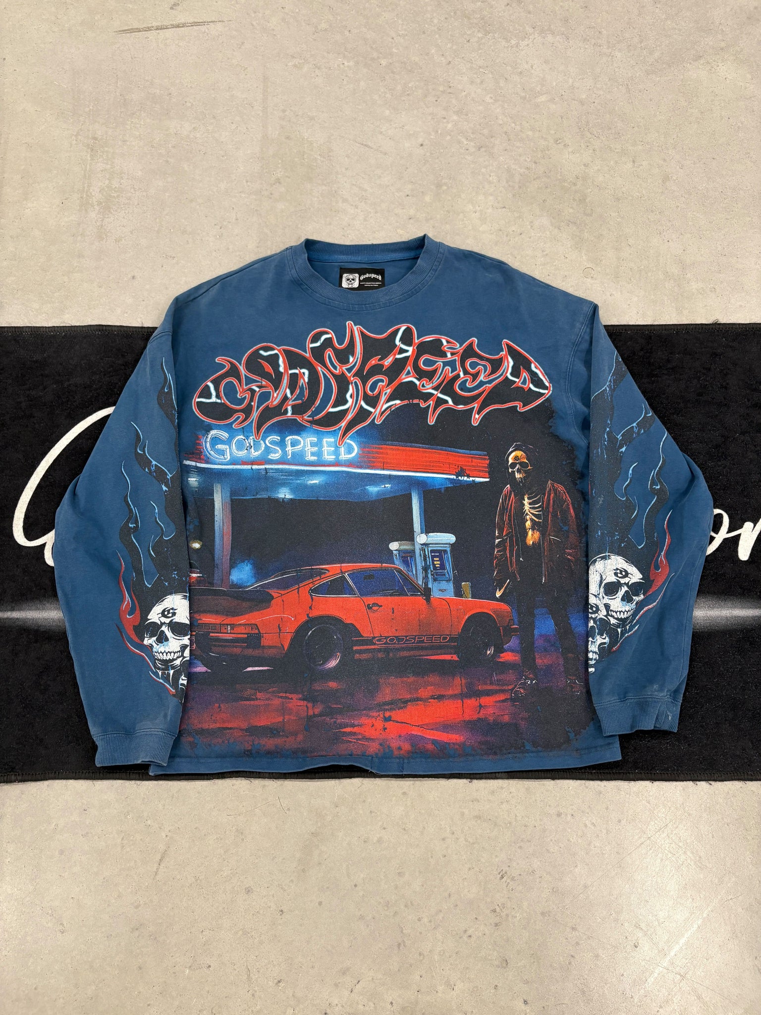 Godspeed "navy blue" longsleeve (used)