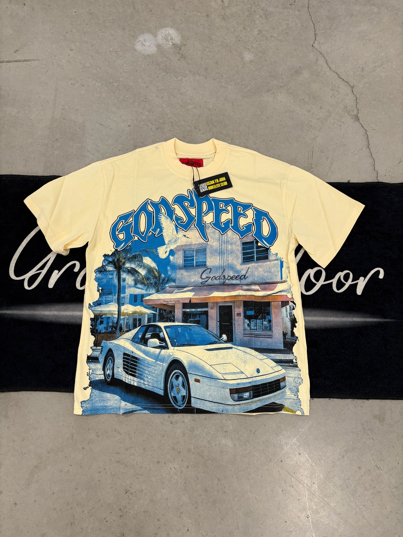 Godspeed “shopping” shirt