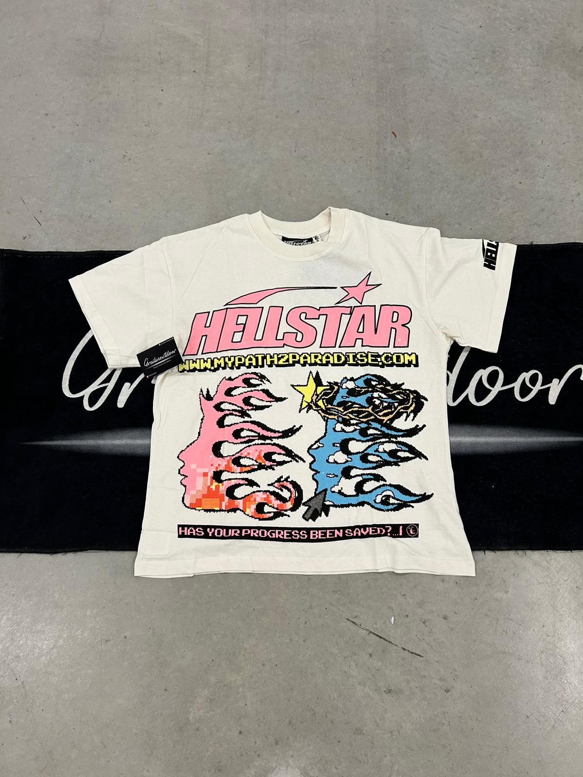 Hellstar "1996 online white" shirt