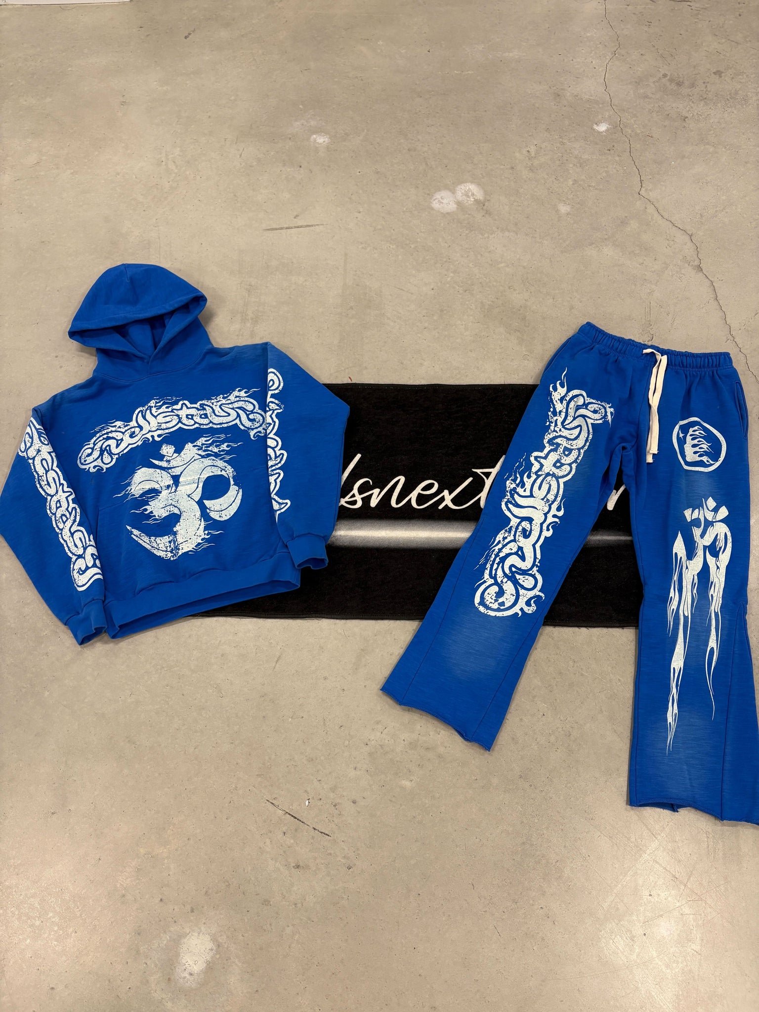 Hellstar "blue" tracksuit (used)