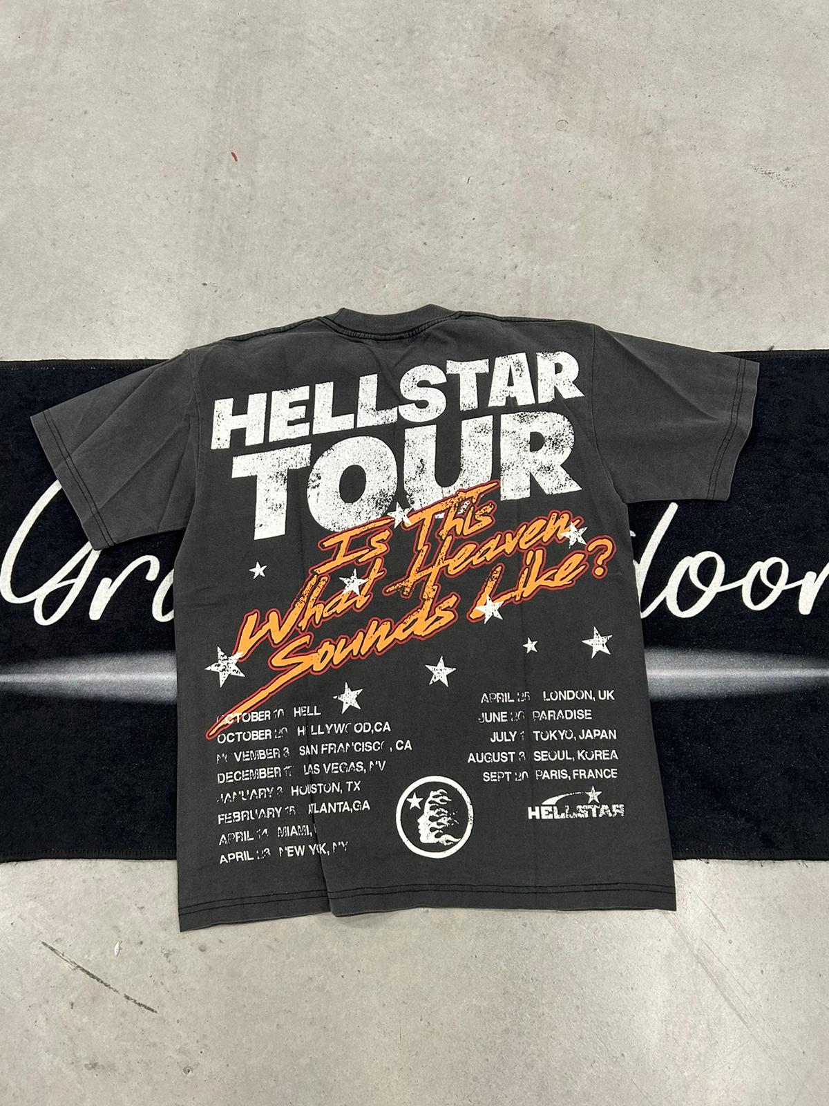 Hellstar "tour grey" shirt