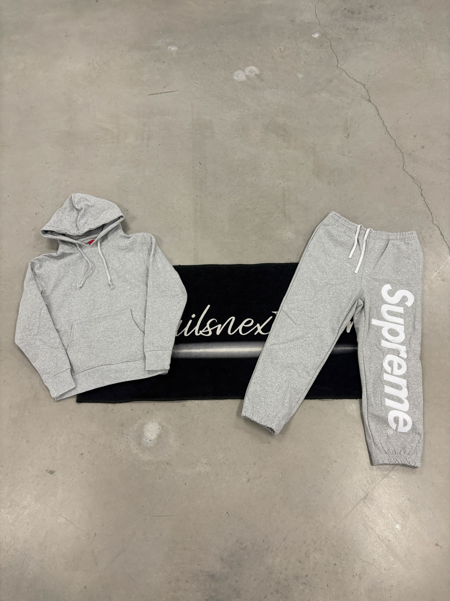 Supreme “Grey” Tracksuit