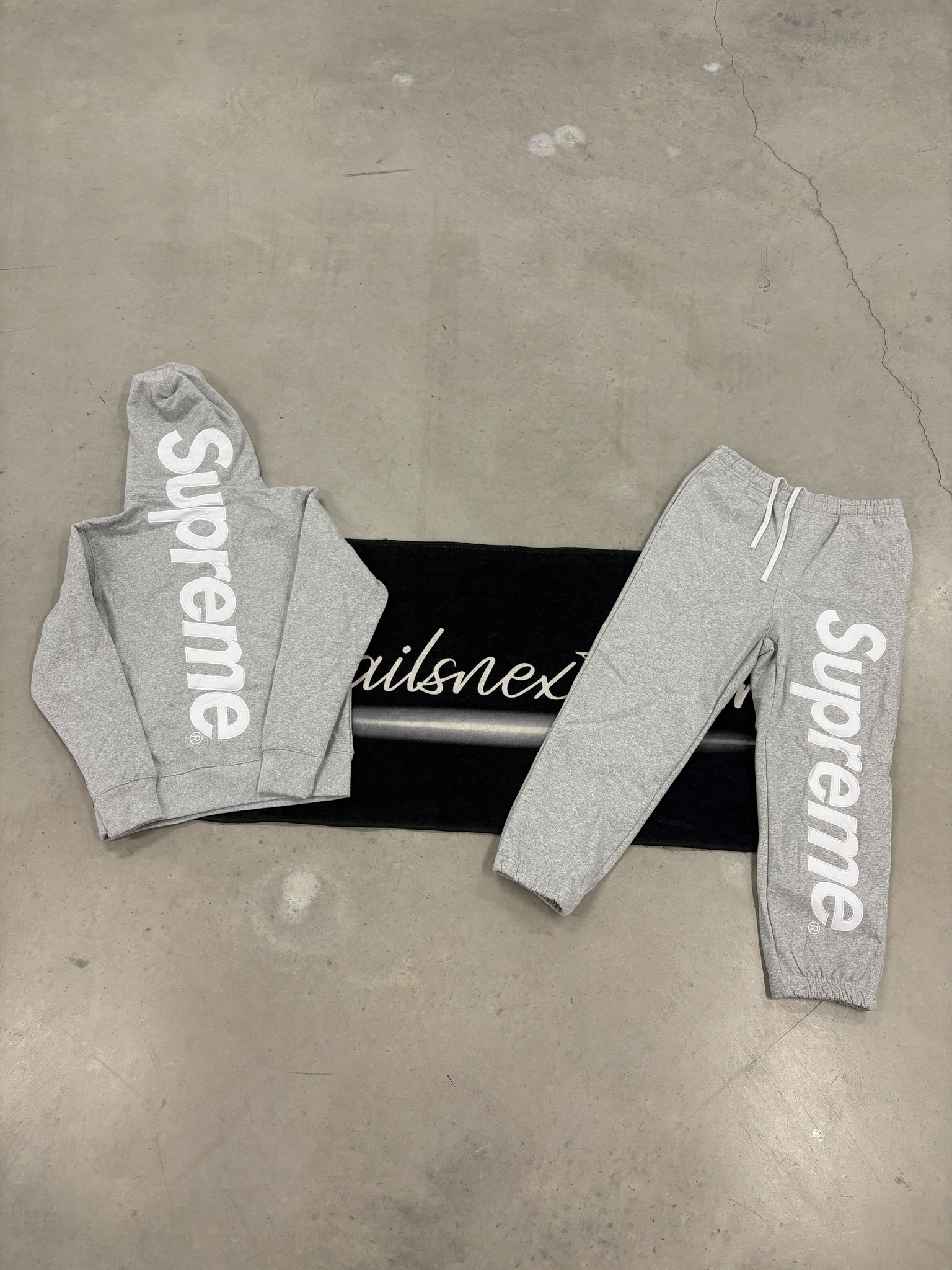 Supreme “Grey” Tracksuit