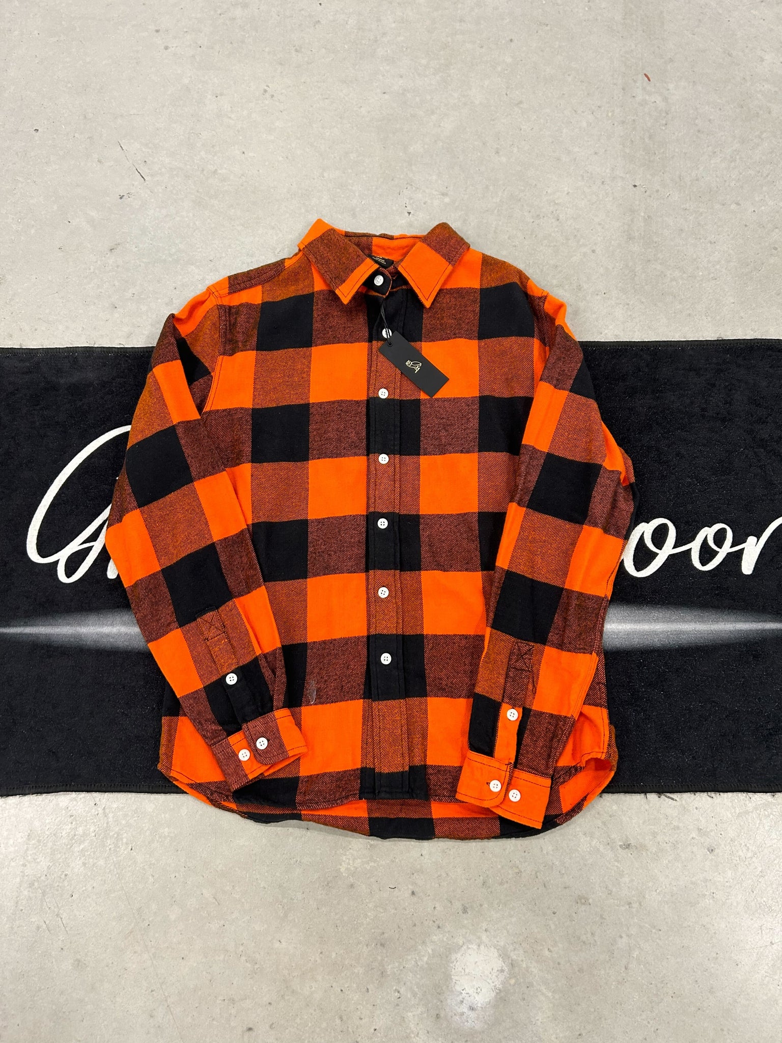 OVO "Flannel Orange" longsleeve