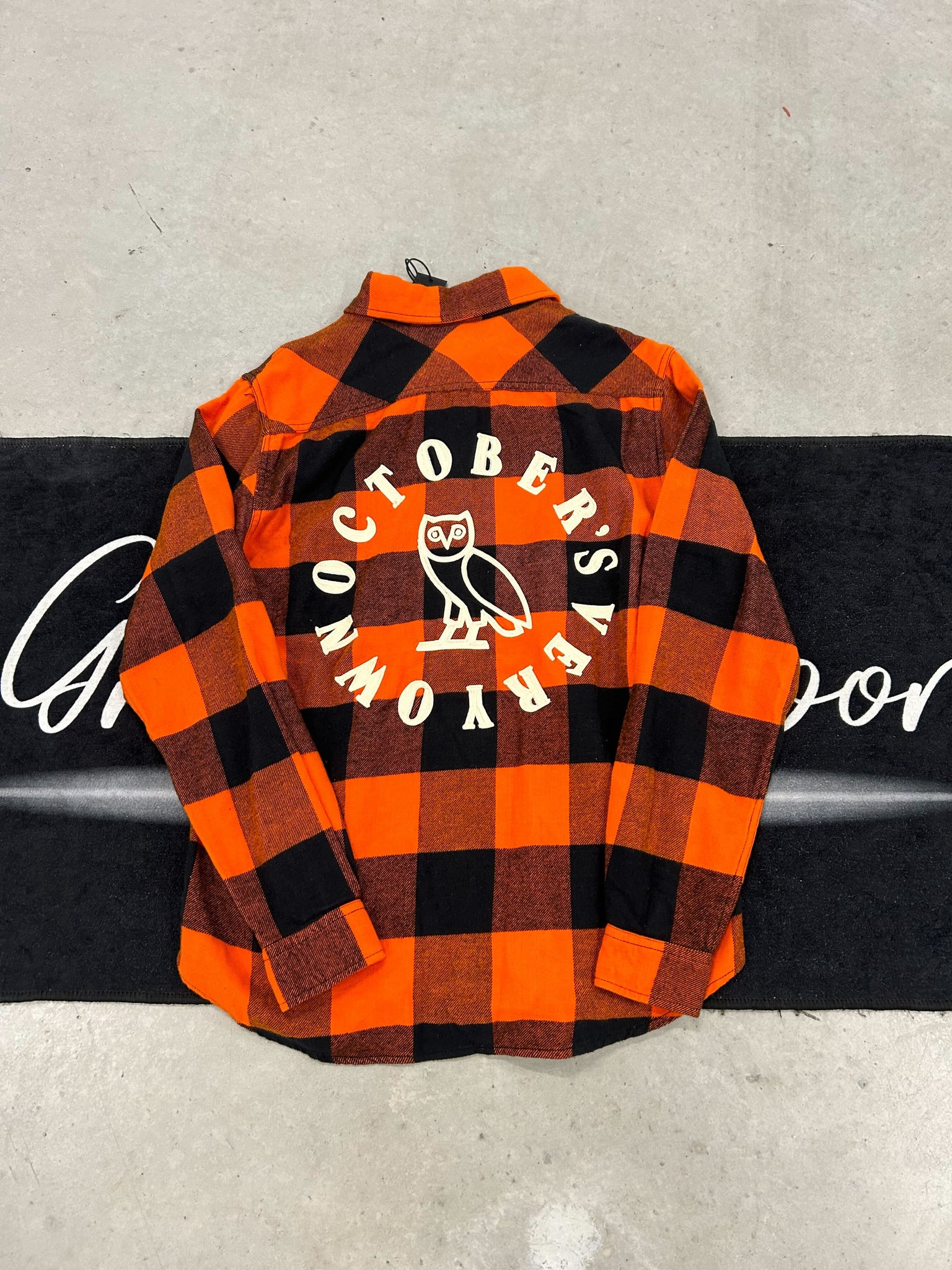 OVO "Flannel Orange" longsleeve