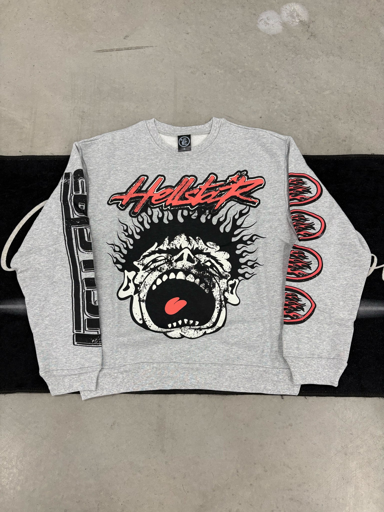 Hellstar “grey” crewneck