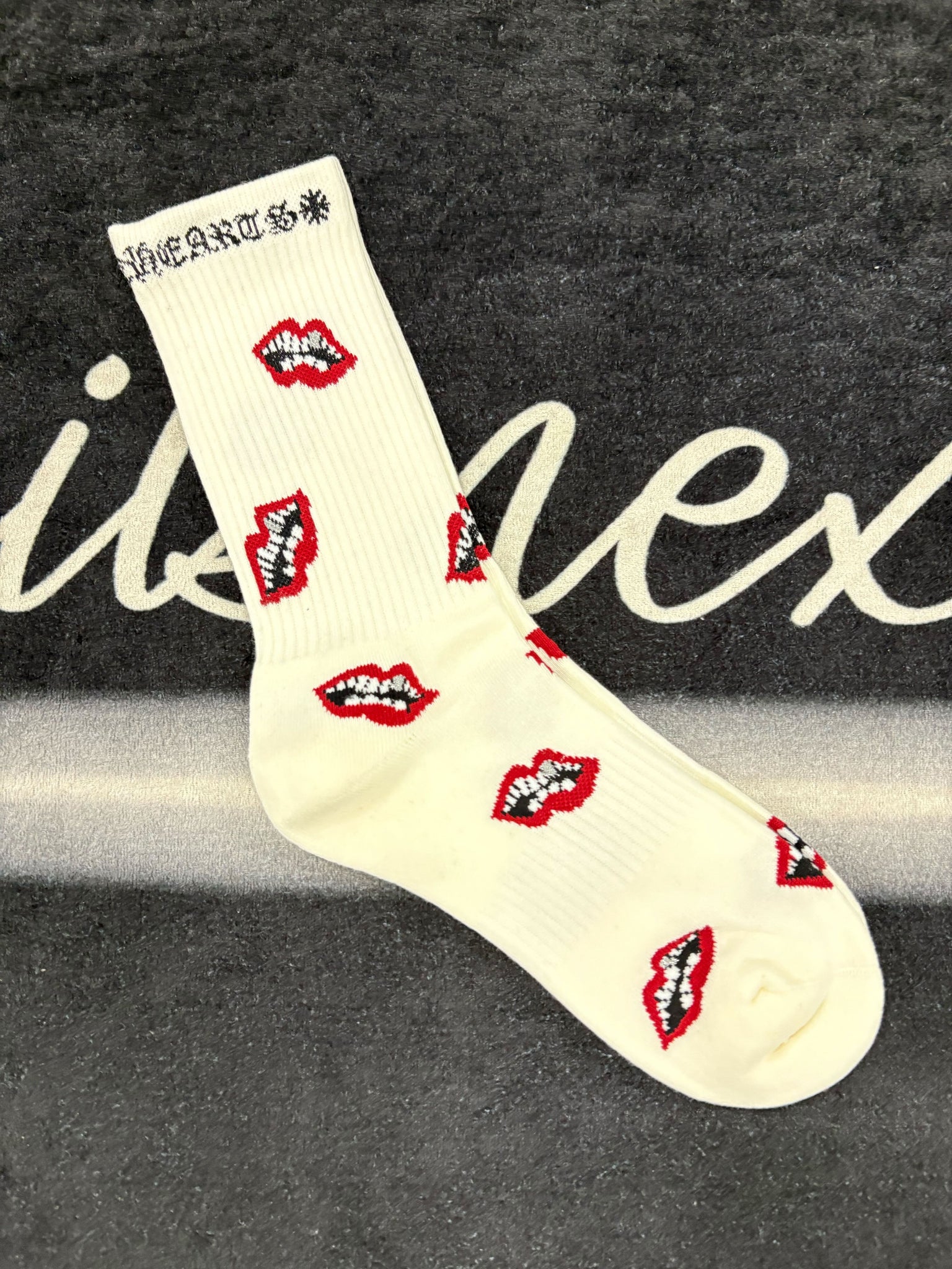 Chrome heart “white matty boy” socks