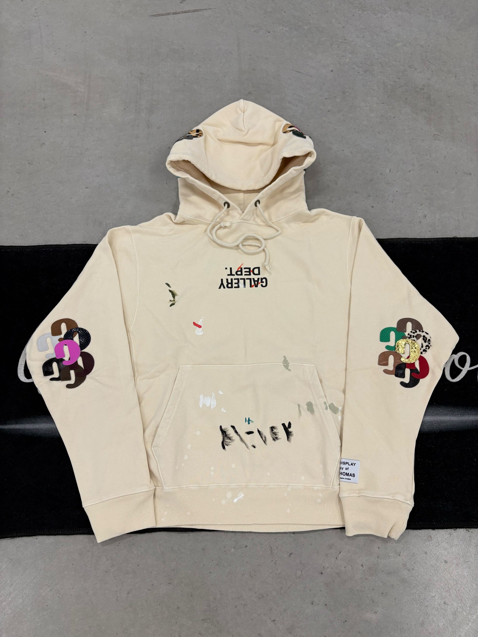Gallery dept “cream” hoodie