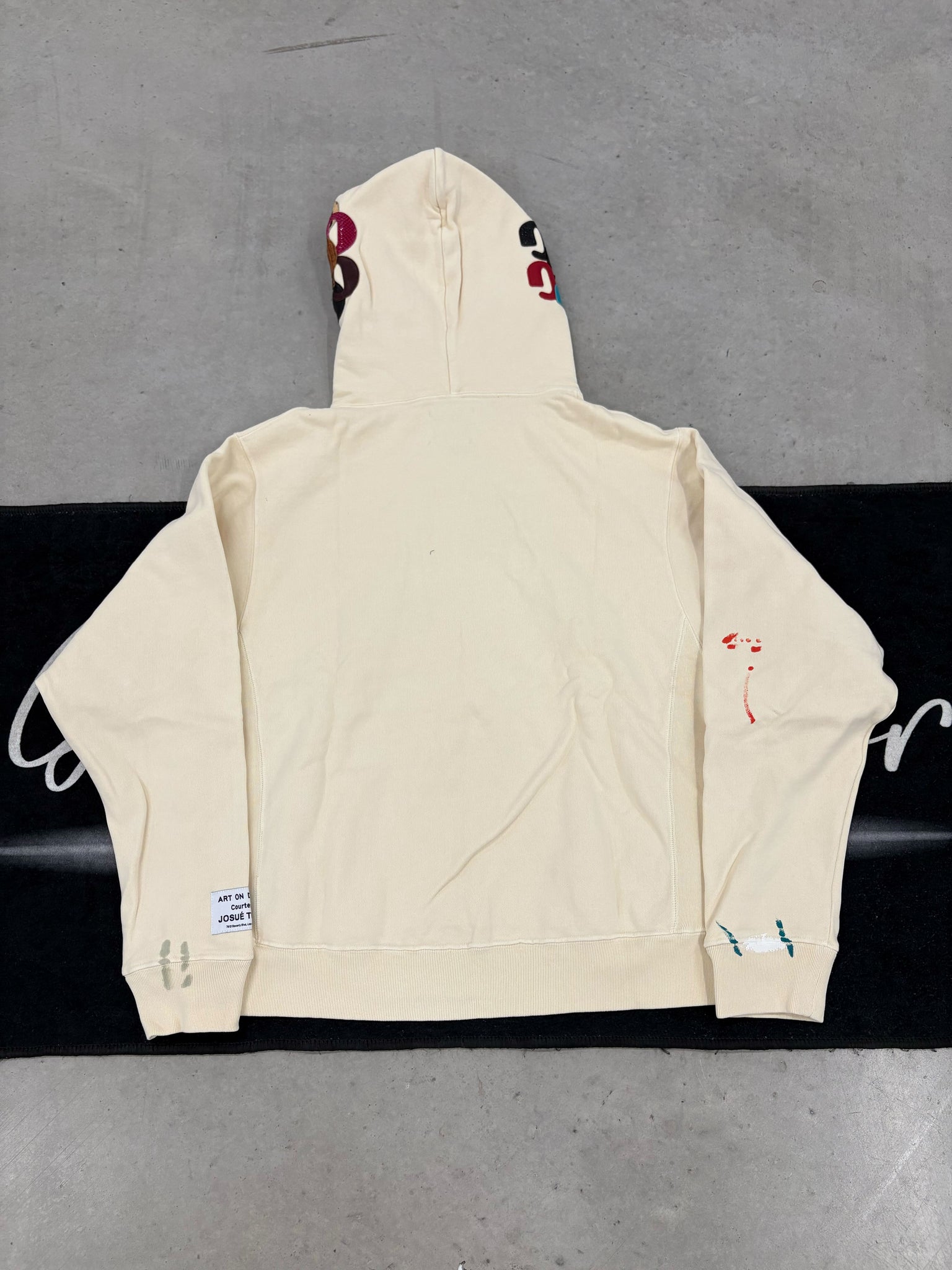Gallery dept “cream” hoodie