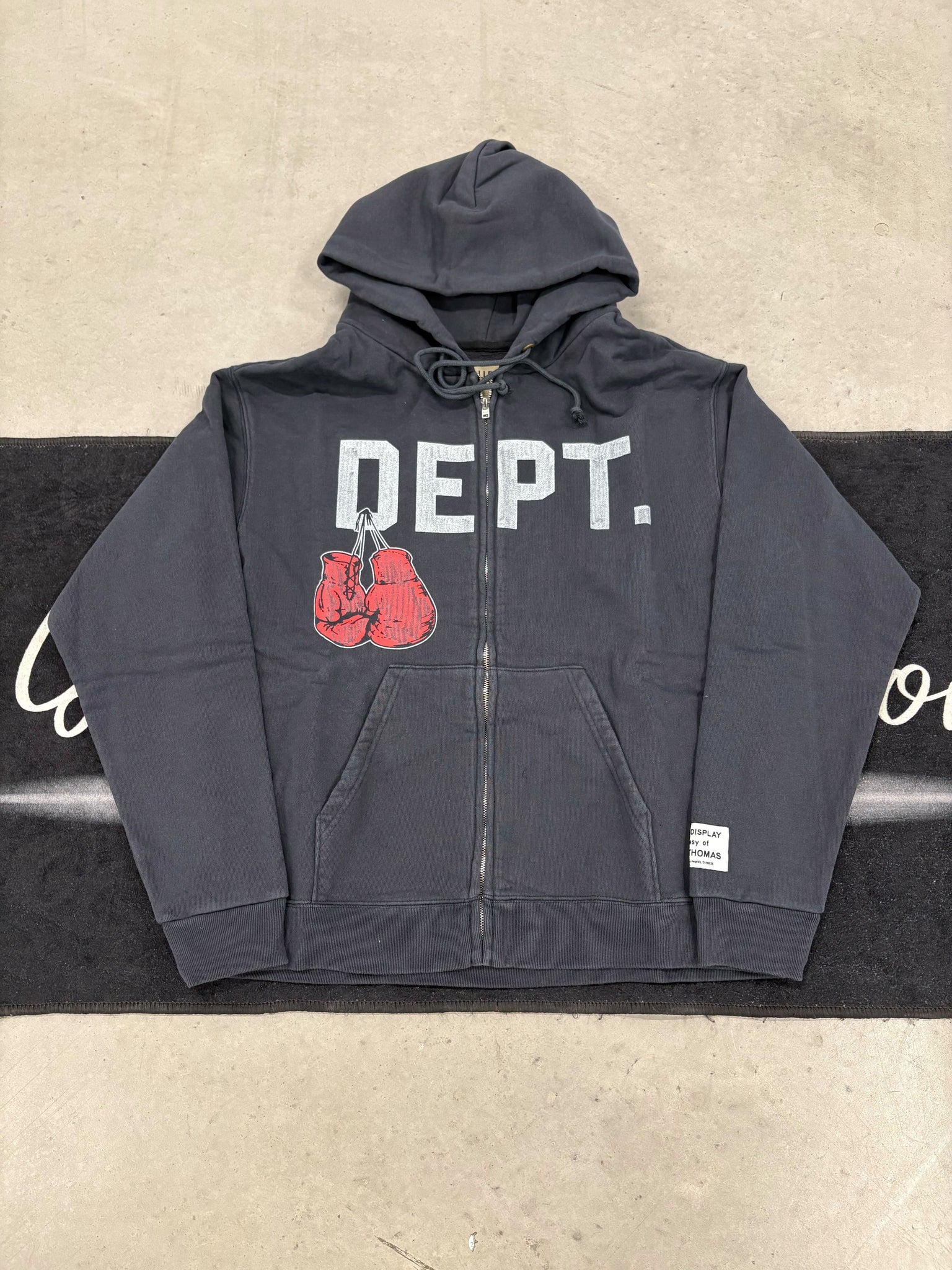 Gallery Dept “black boxing” hoodie