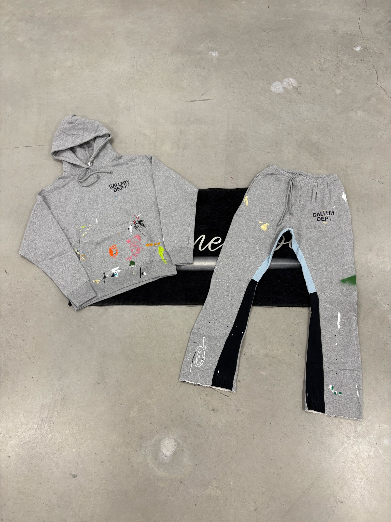 Gallery dept Grey Flare Tracksuit