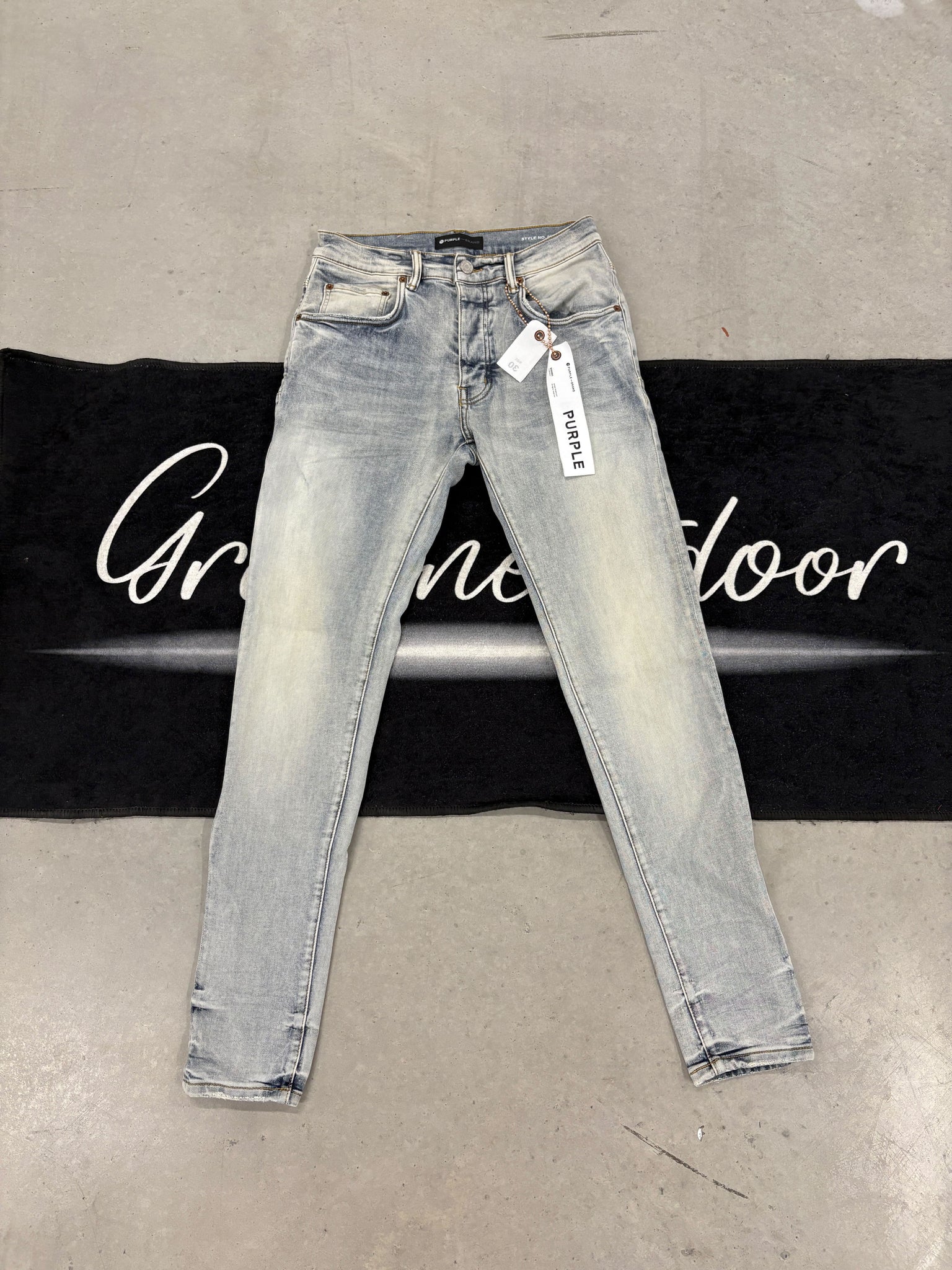 Purple jeans (used)