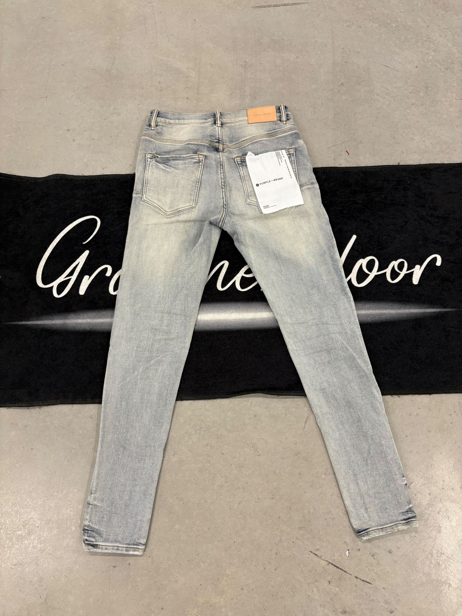 Purple jeans (used)