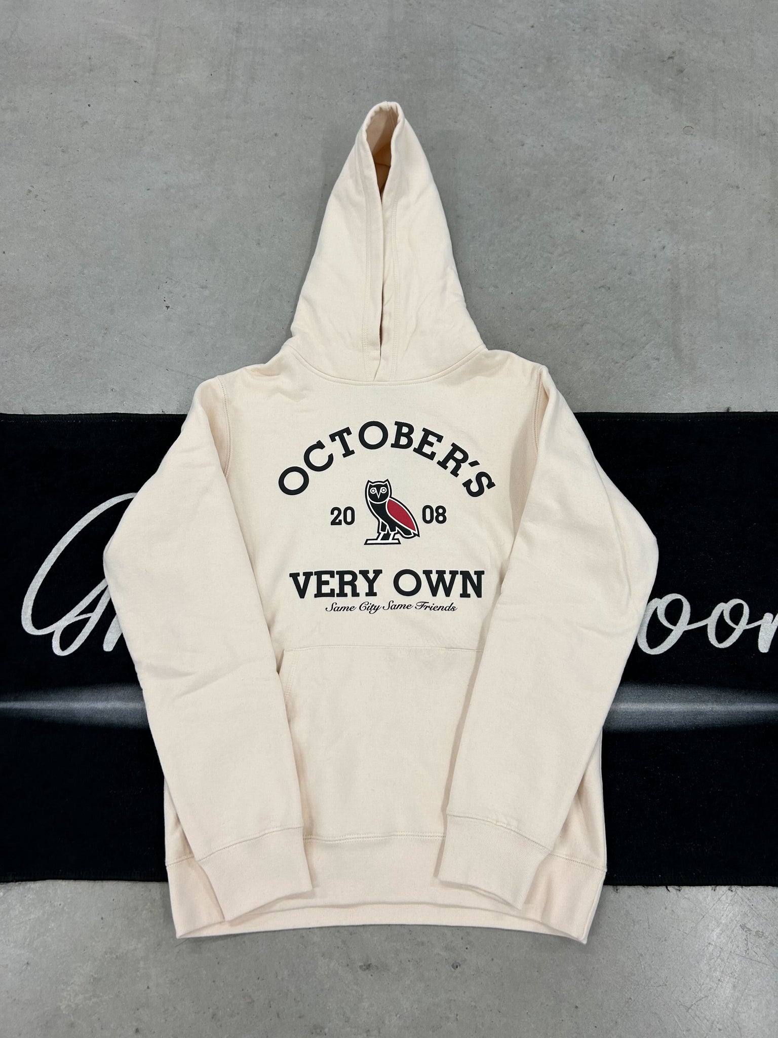 Ovo "Collage Cream" hoodie