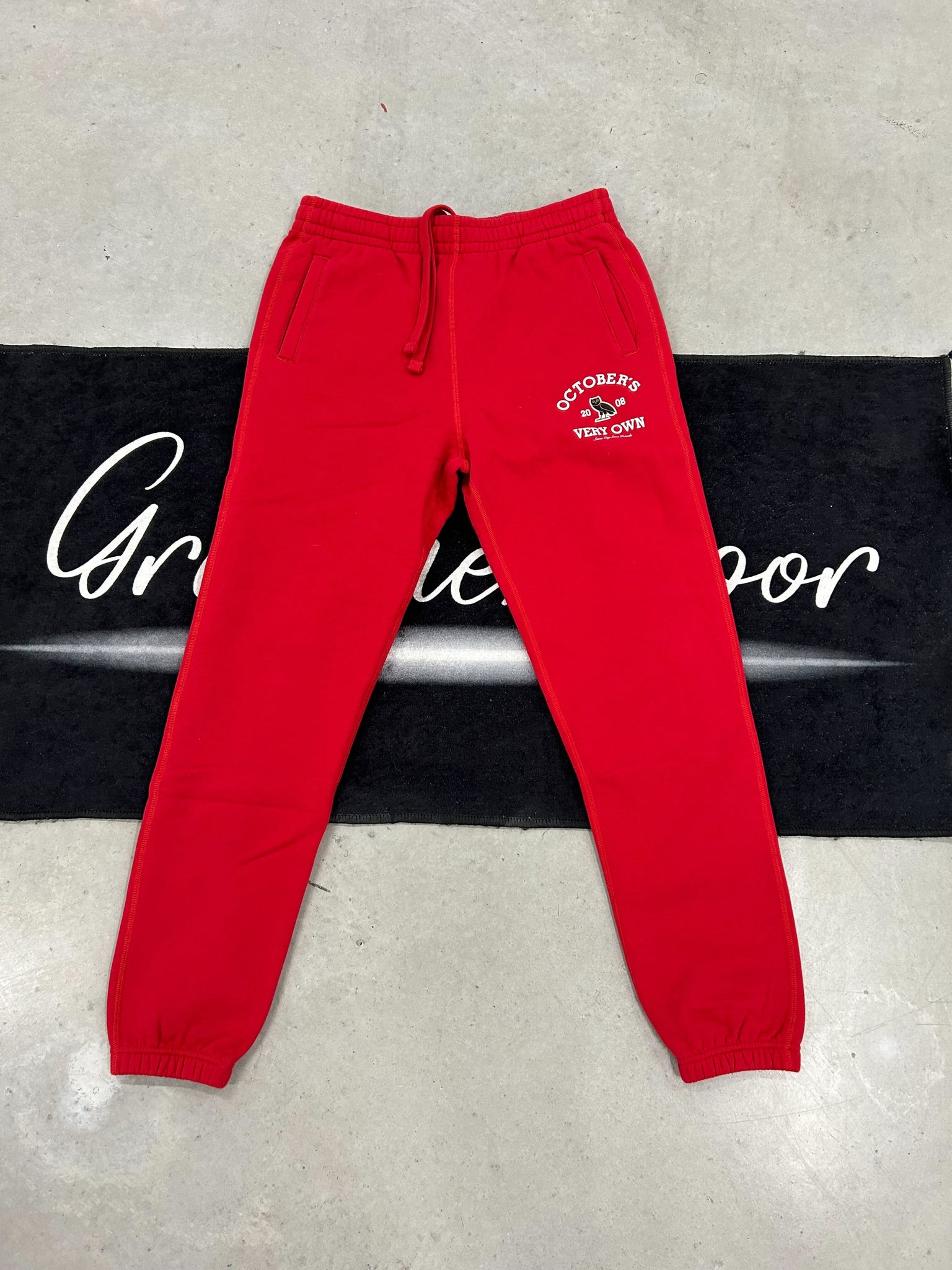 Ovo "Red Collage" pants