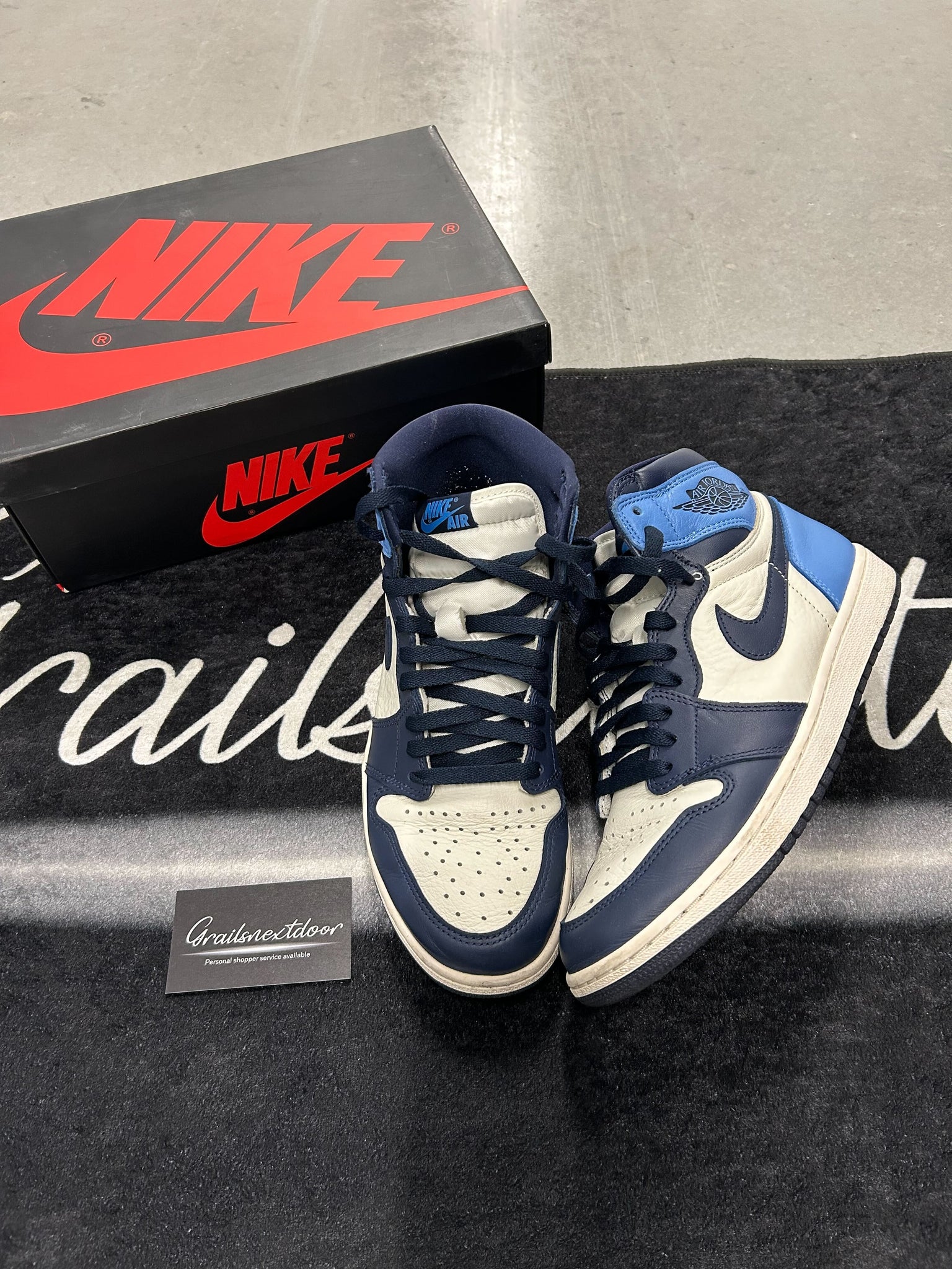 Jordan 1 Obsidian