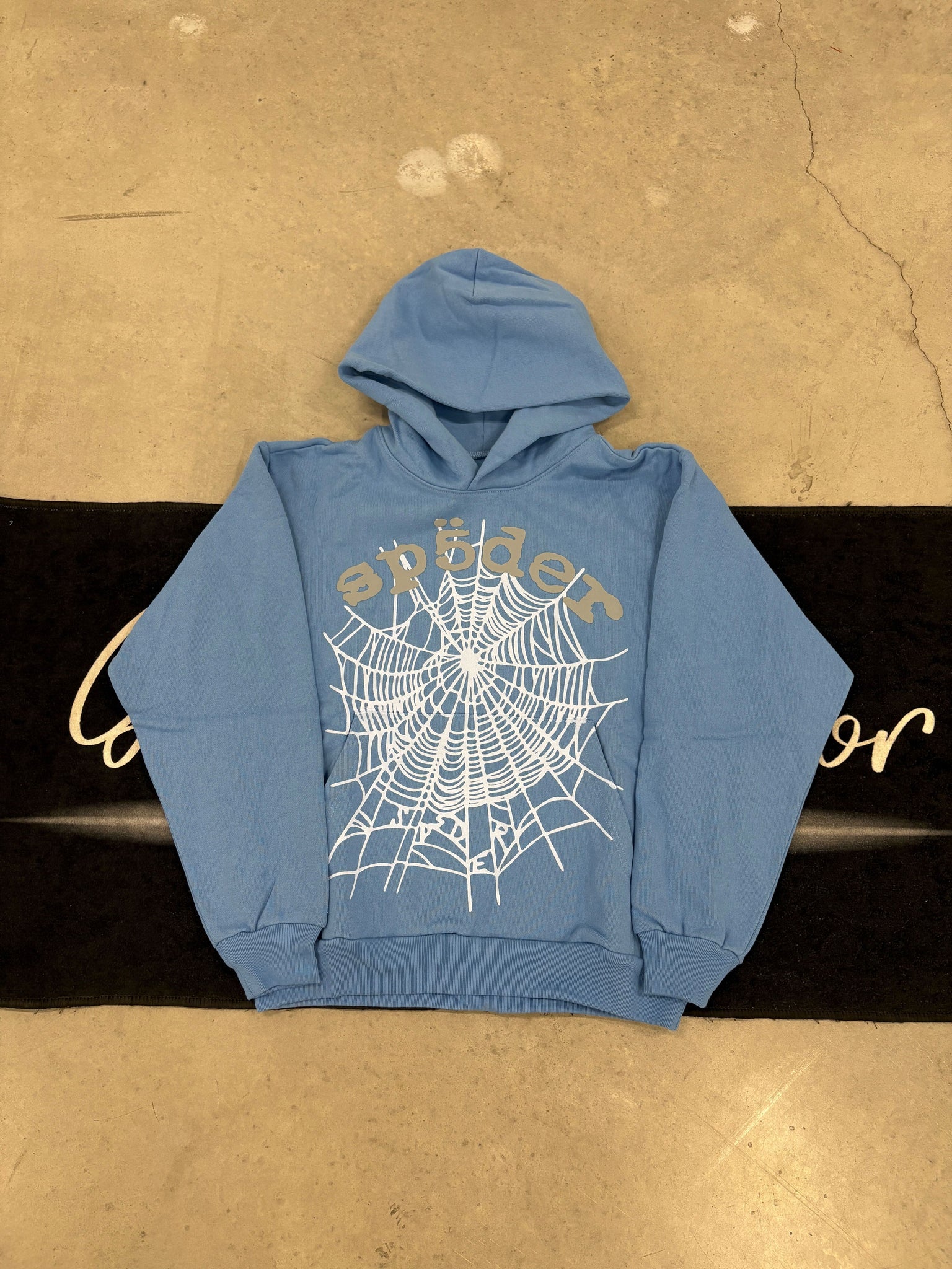 Sp5der "Dusty Blue" Hoodie