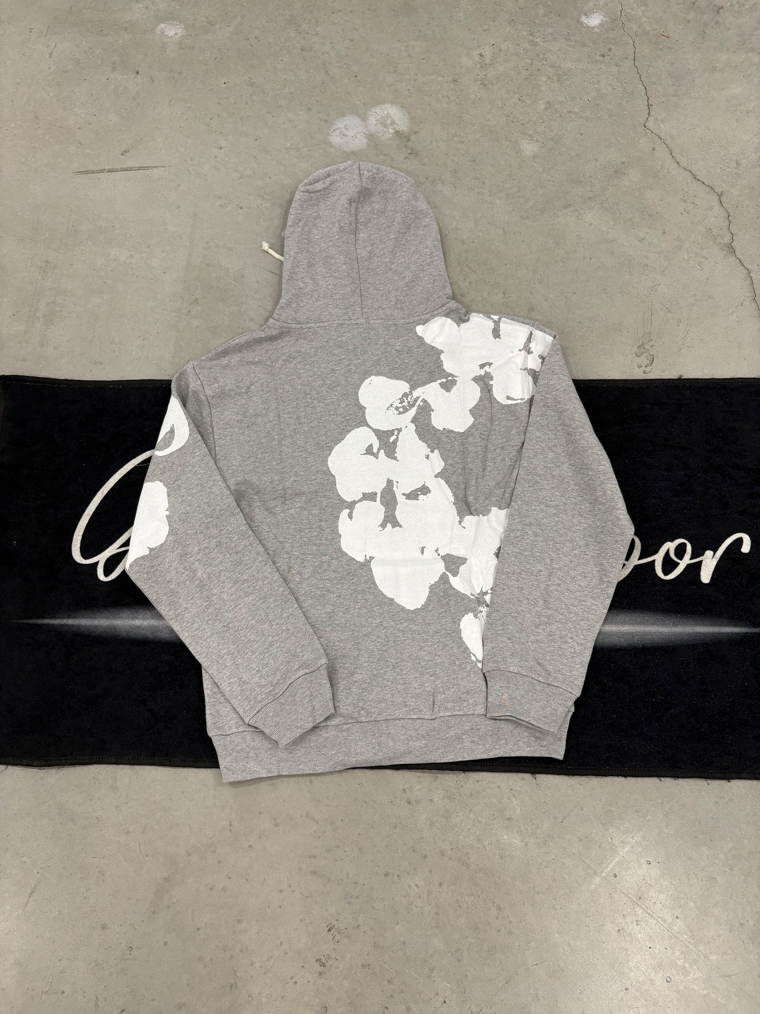 Denim Tears "Grey Jumbo Wreath" Hoodie