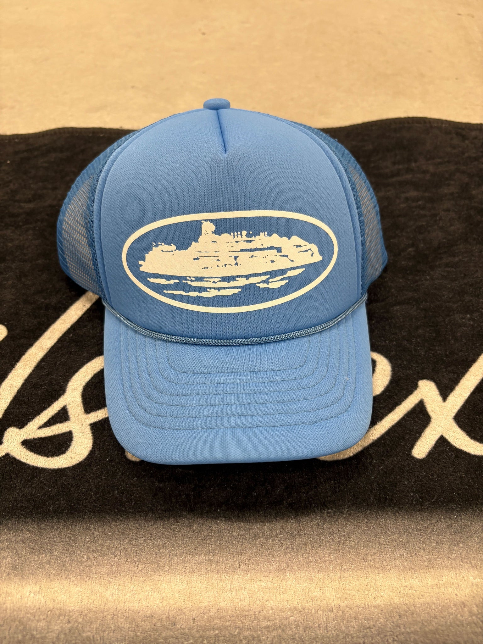 Cortiez light blue hat