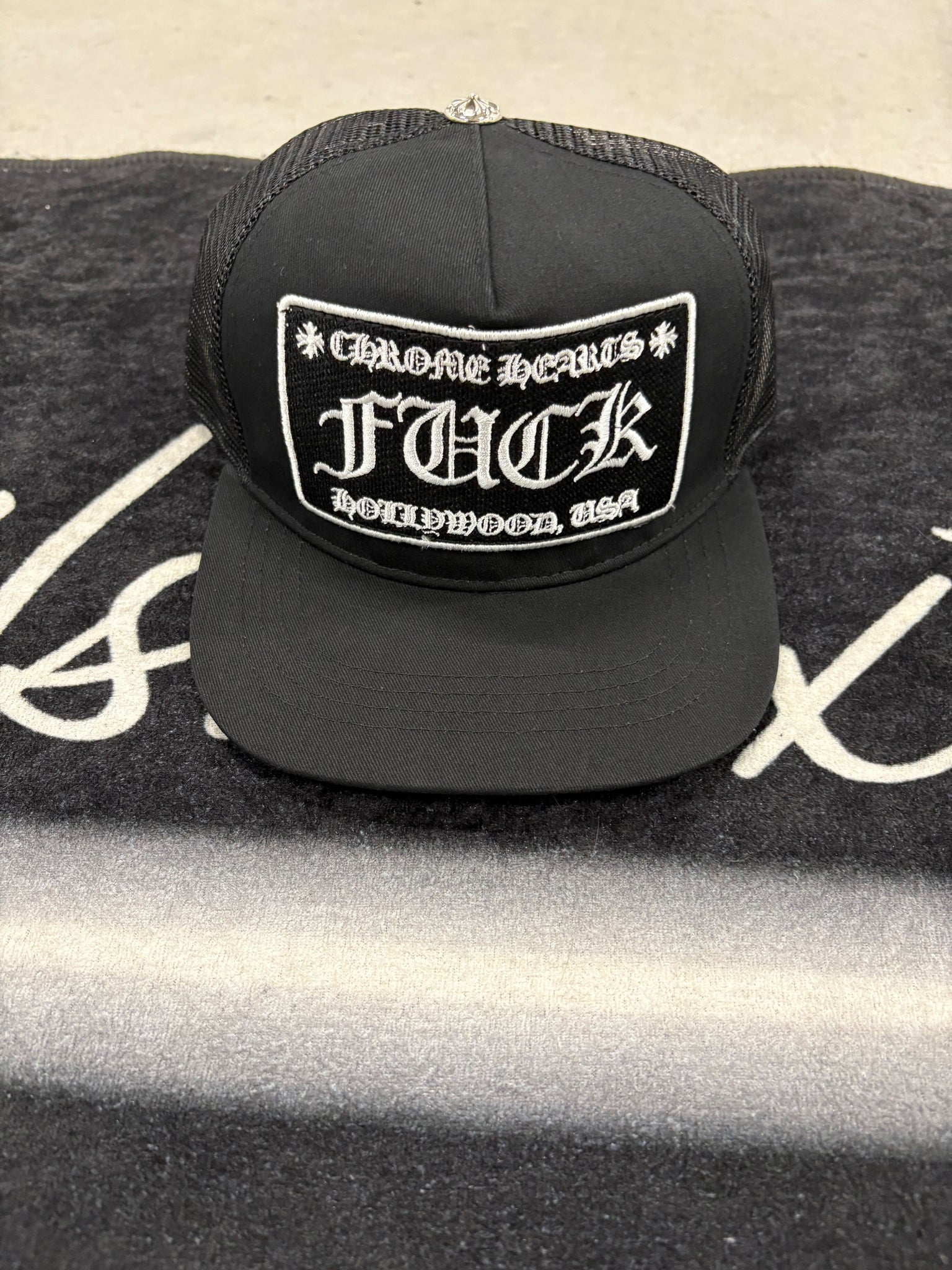 Chrome hearts "black f*ck" hat