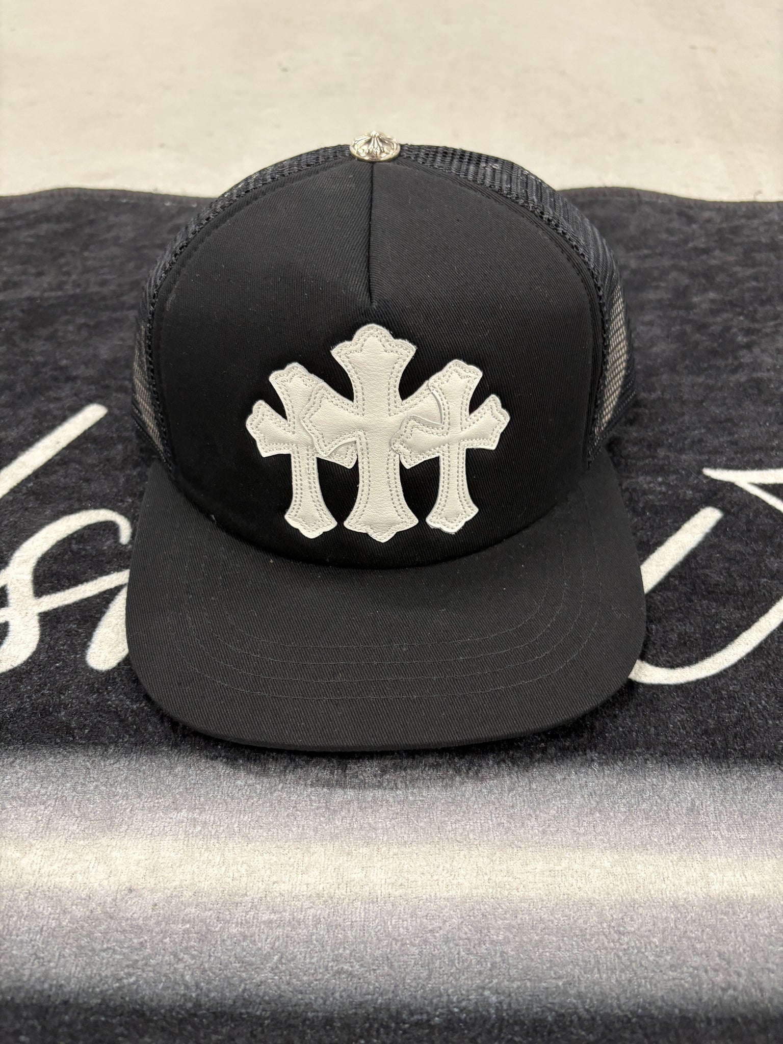 Chrome hearts triple cross hat