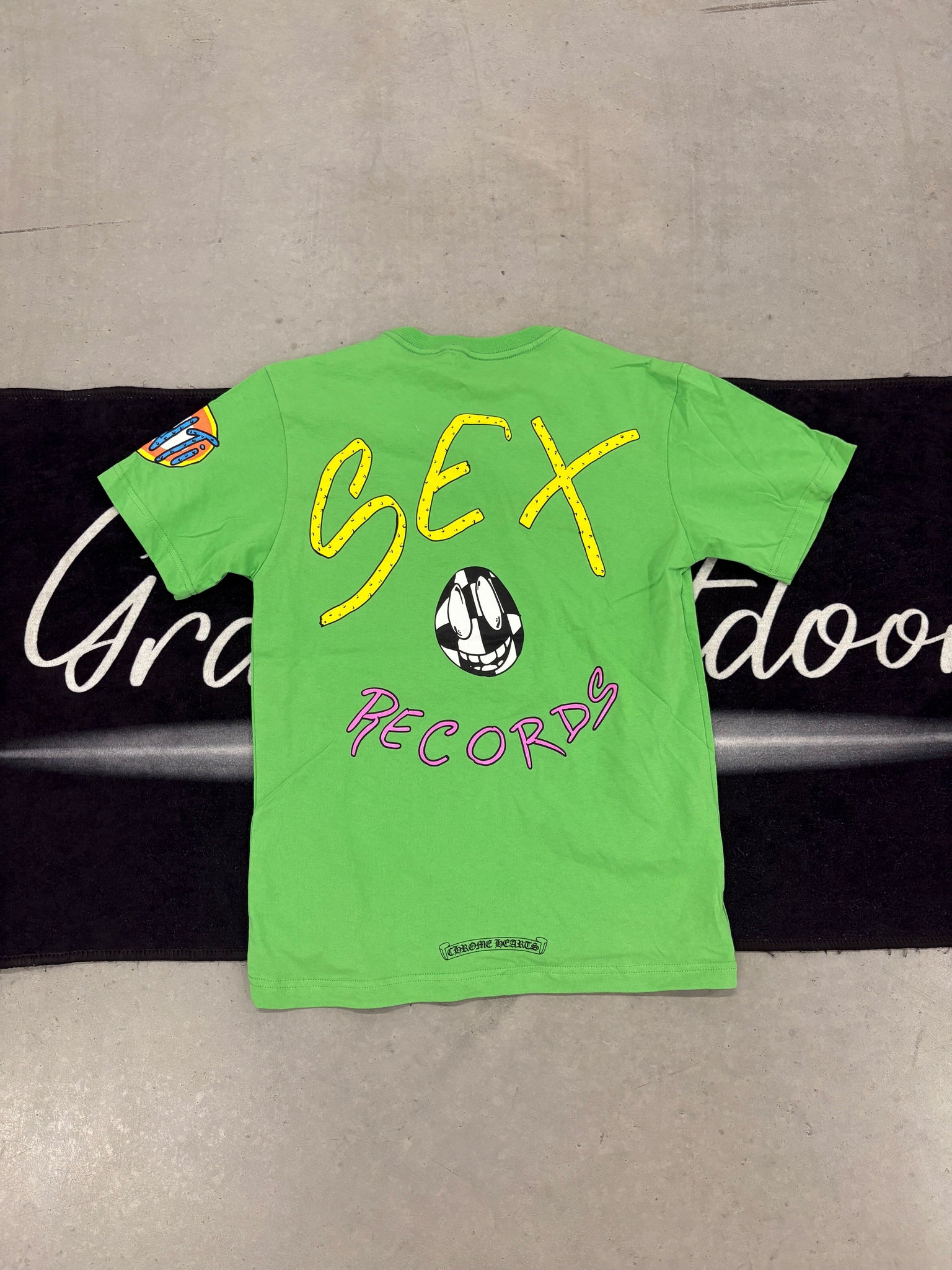 Chrome hearts “sex records” shirt