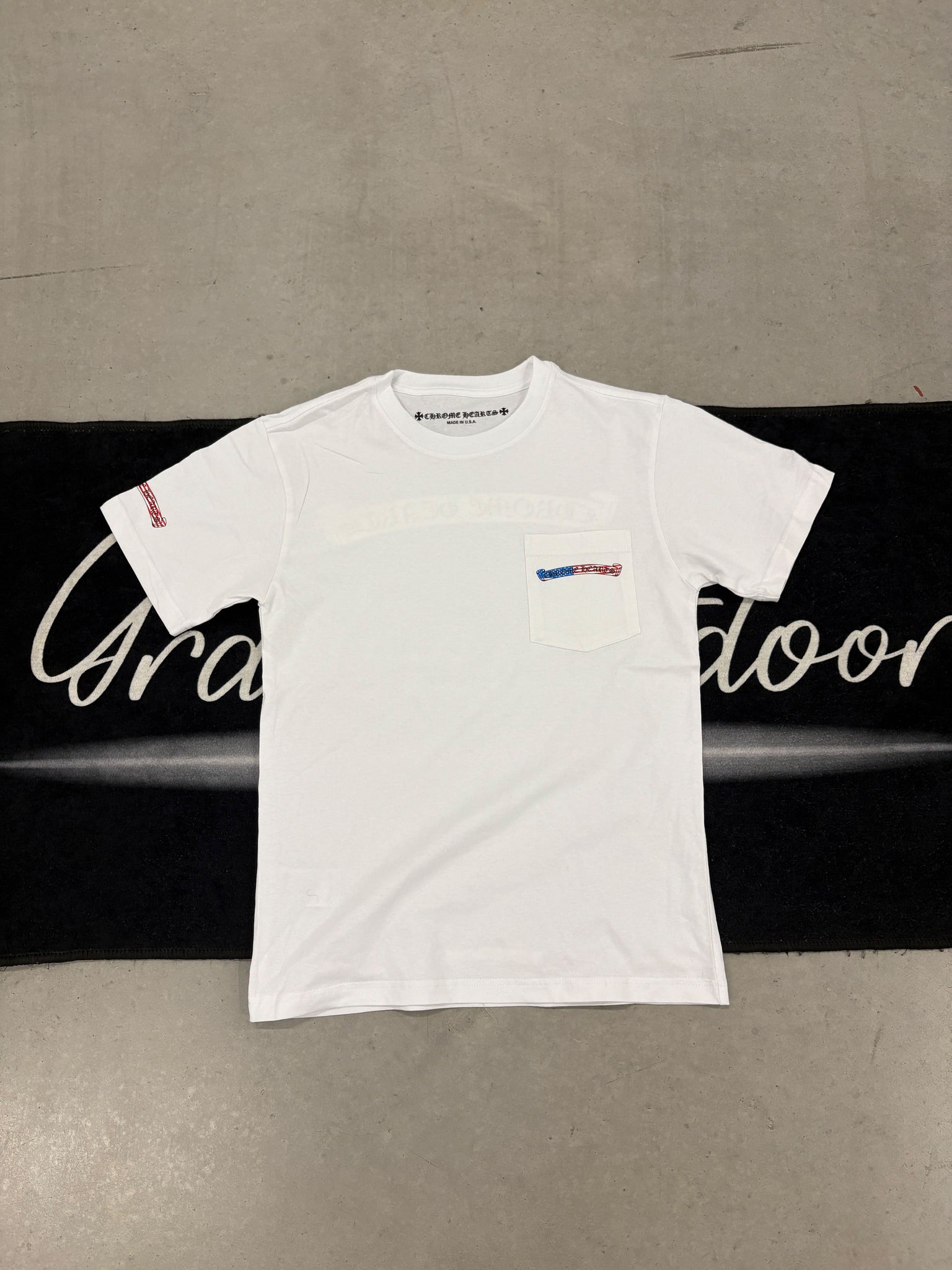 Chrome hearts “white USA” shirt