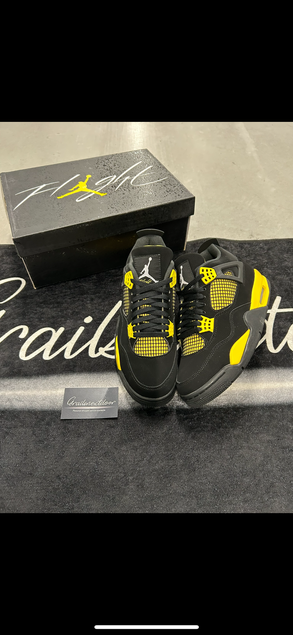 Jordan 4 "Yellow Thunder"