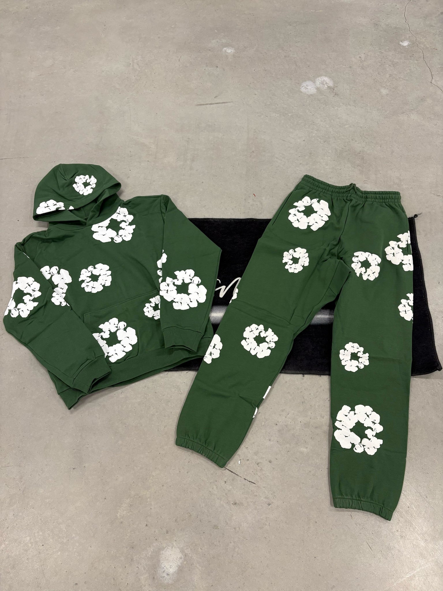 Denim Tears Green Tracksuit