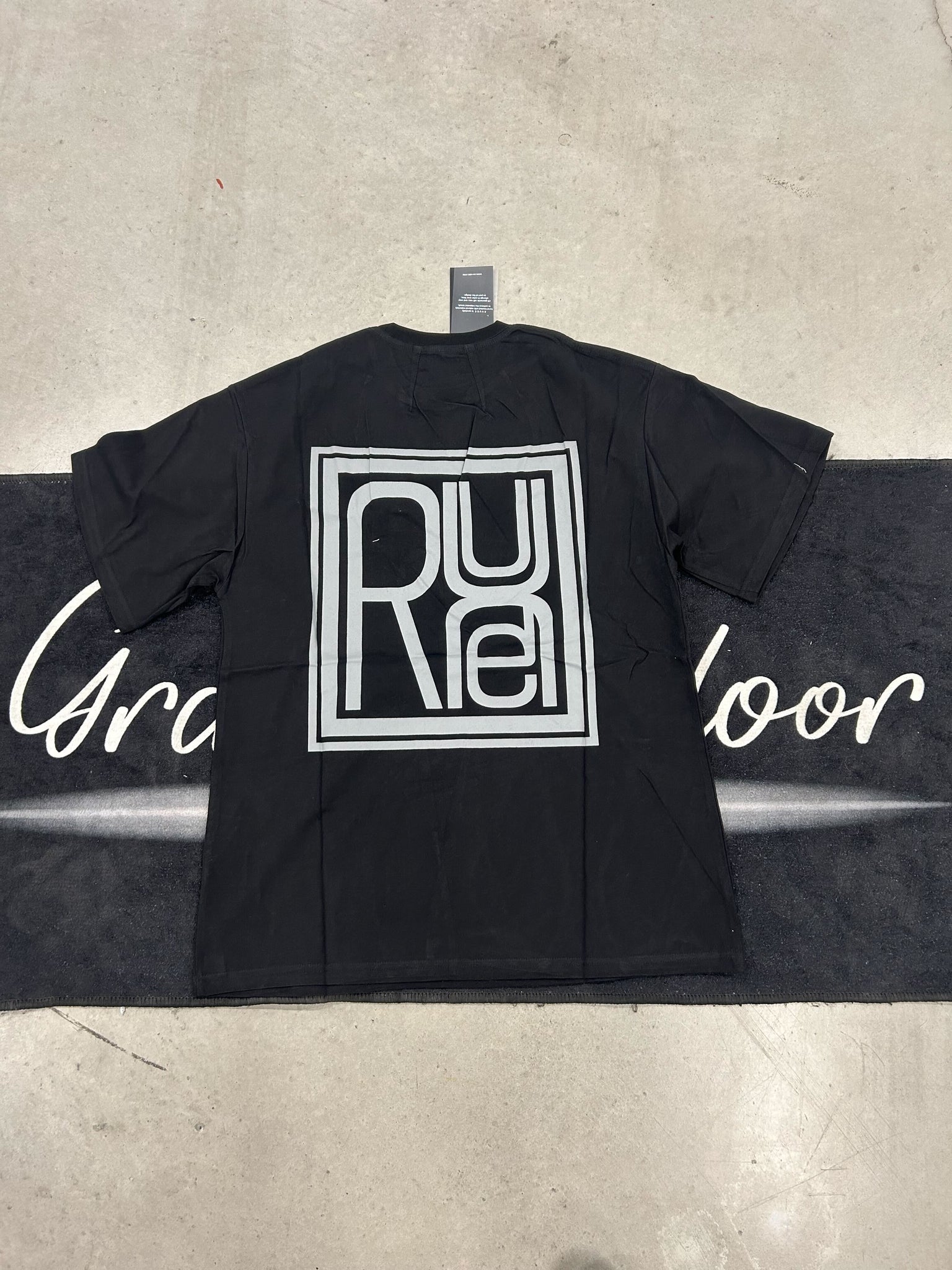 Rhude "With Square Logo Black" shirt