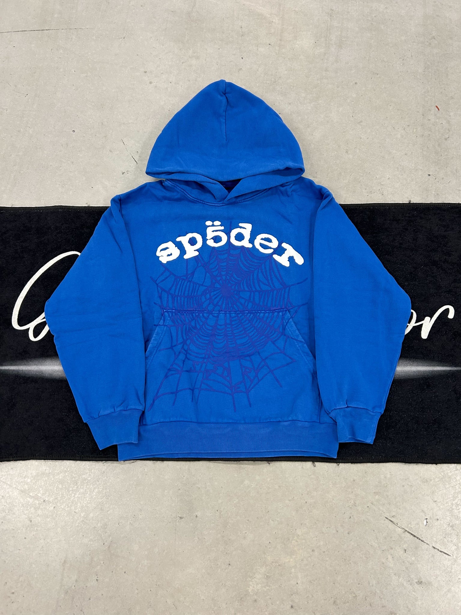 Sp5der "Royal Blue V2" hoodie