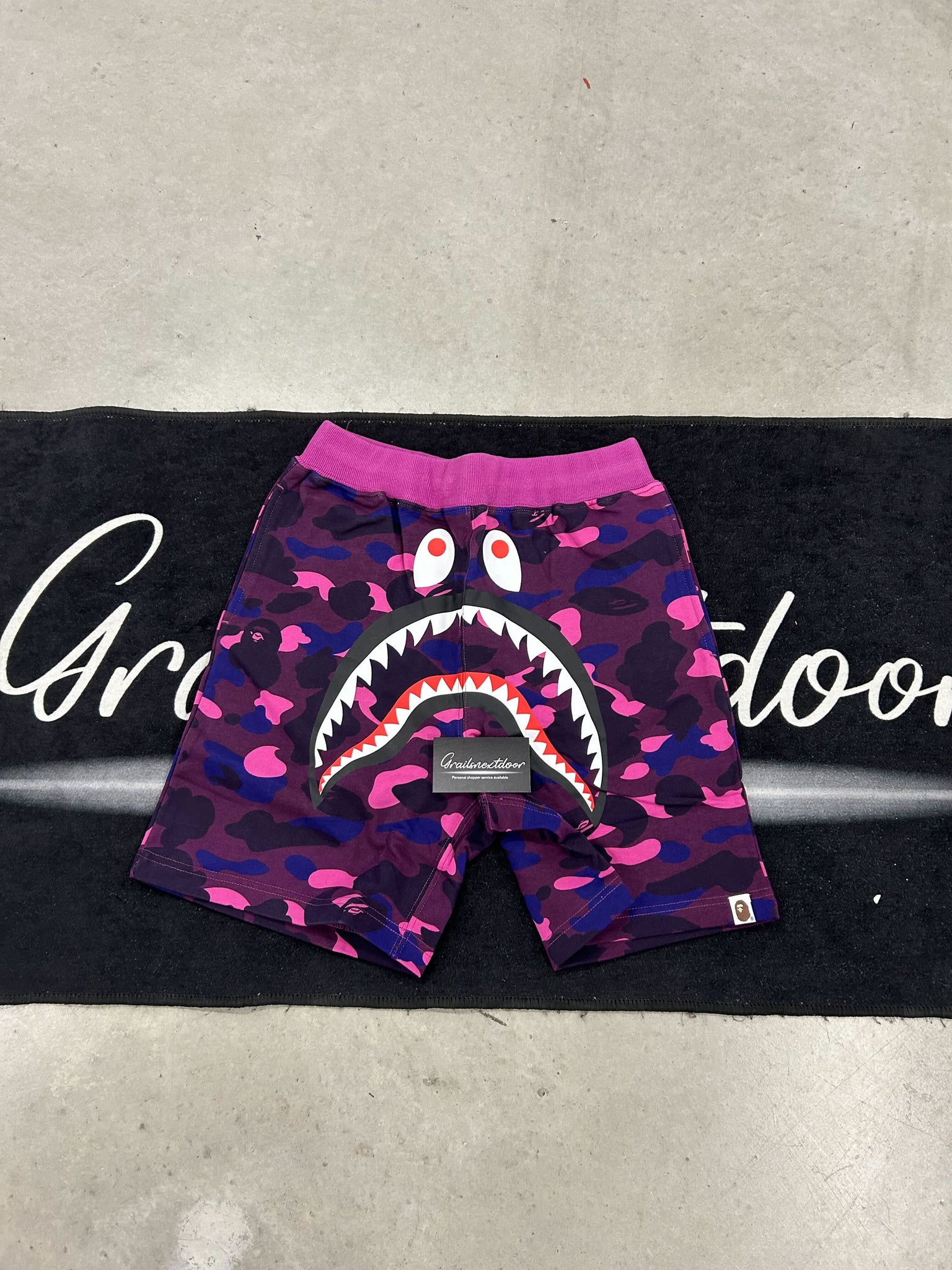 Bape "purple" shorts