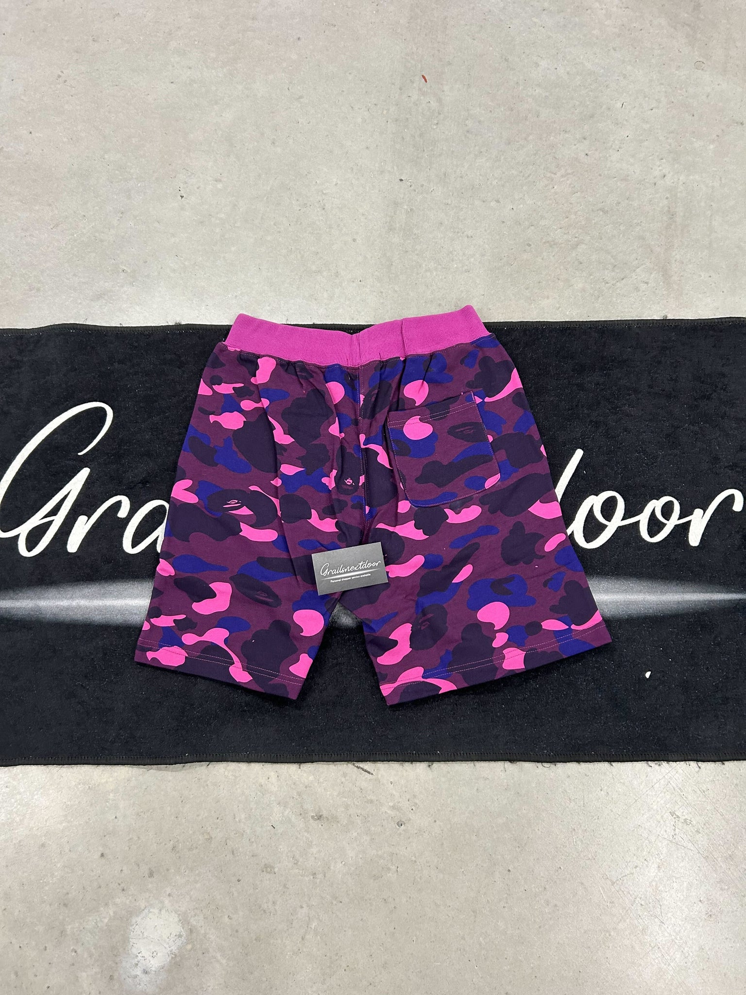 Bape "purple" shorts