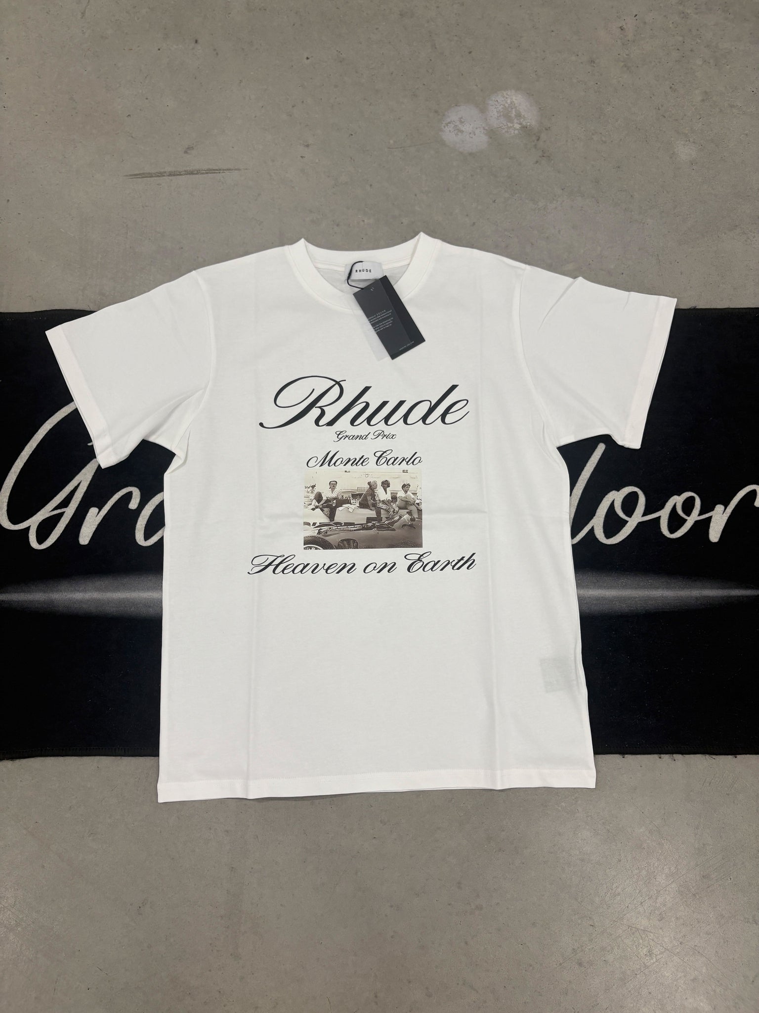 Rhude “white Monte Carlo” shirt
