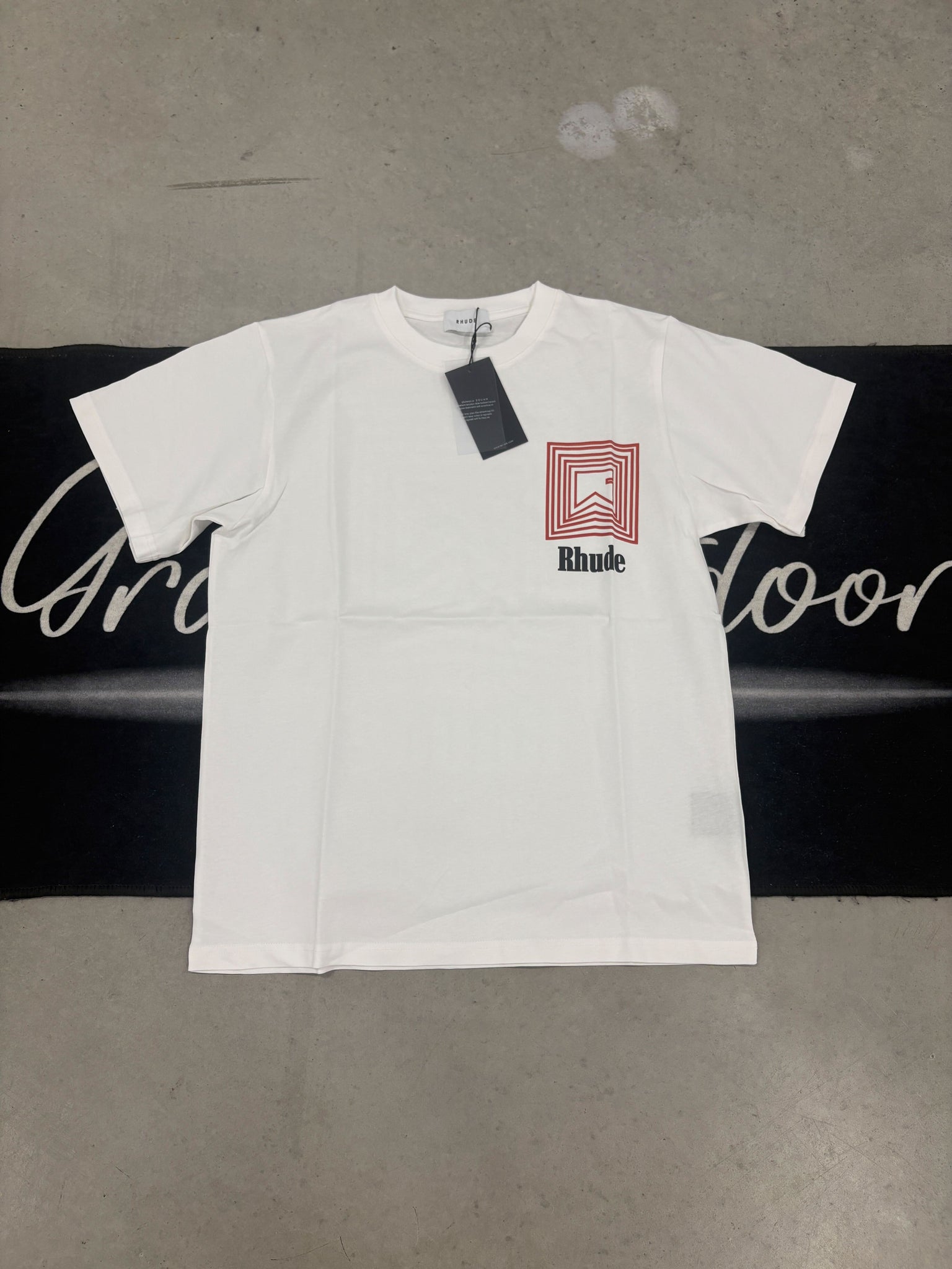 Rhude “white squared” shirt
