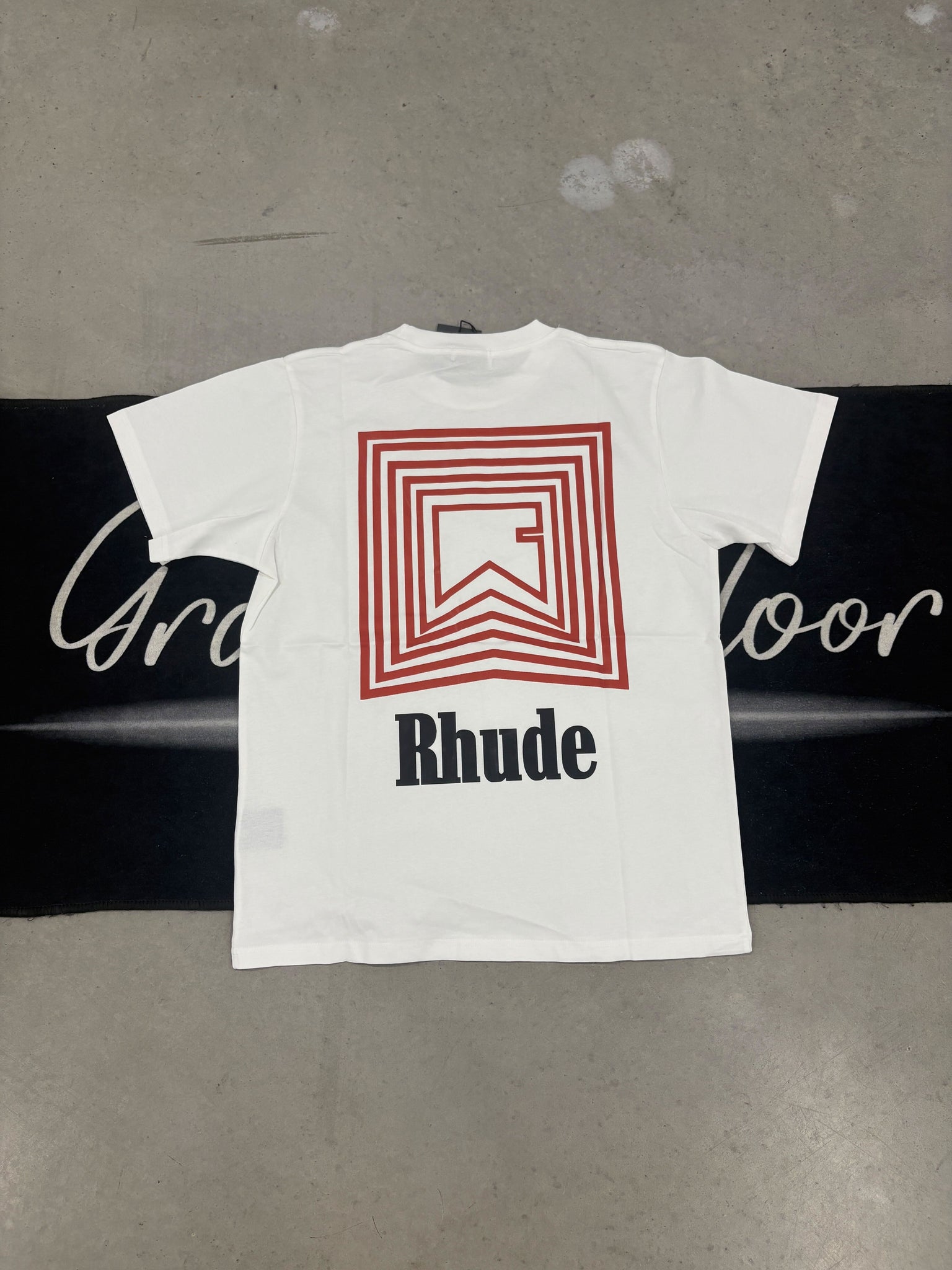 Rhude “white squared” shirt