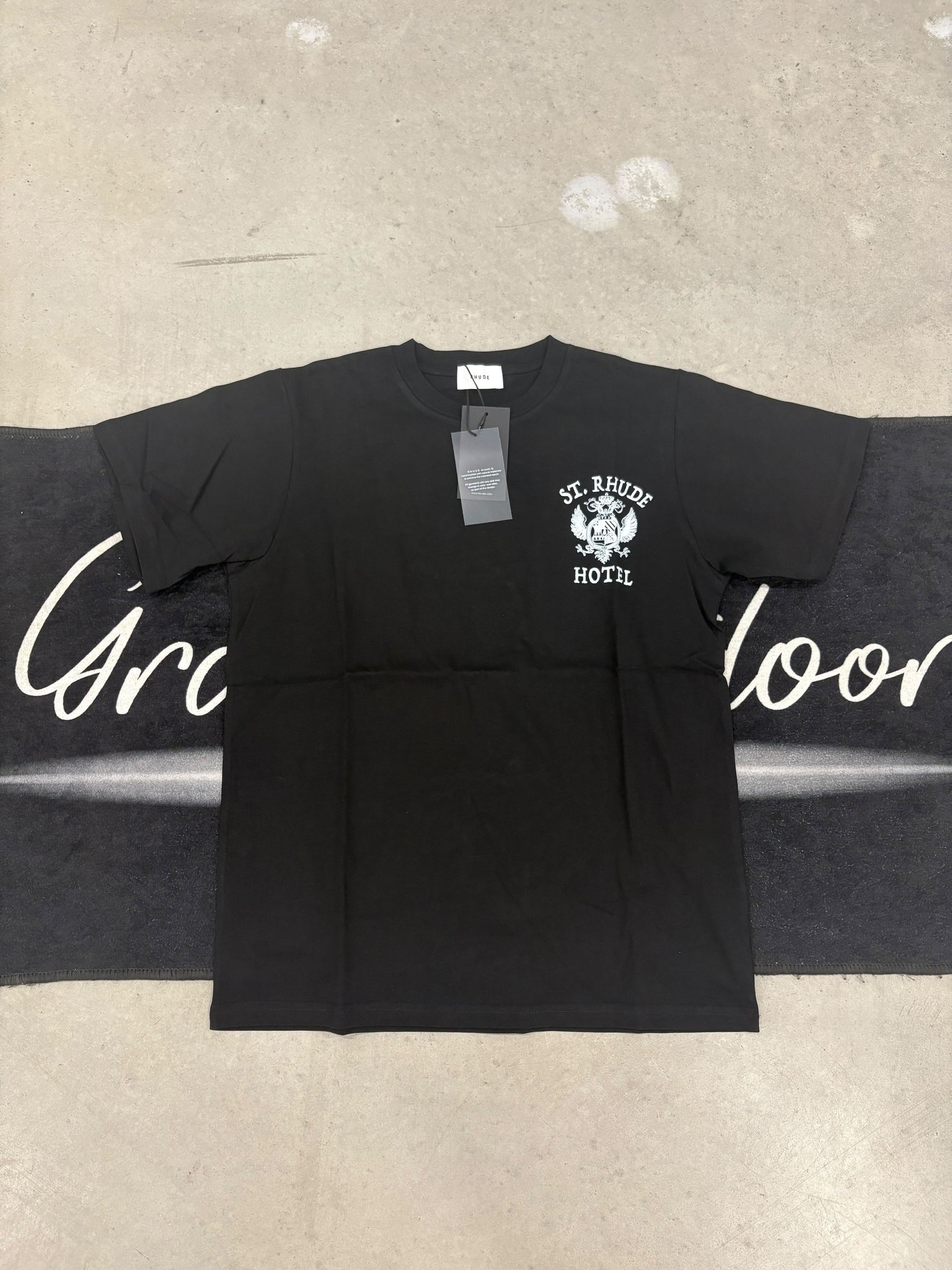 Rhude “black hotel” shirt