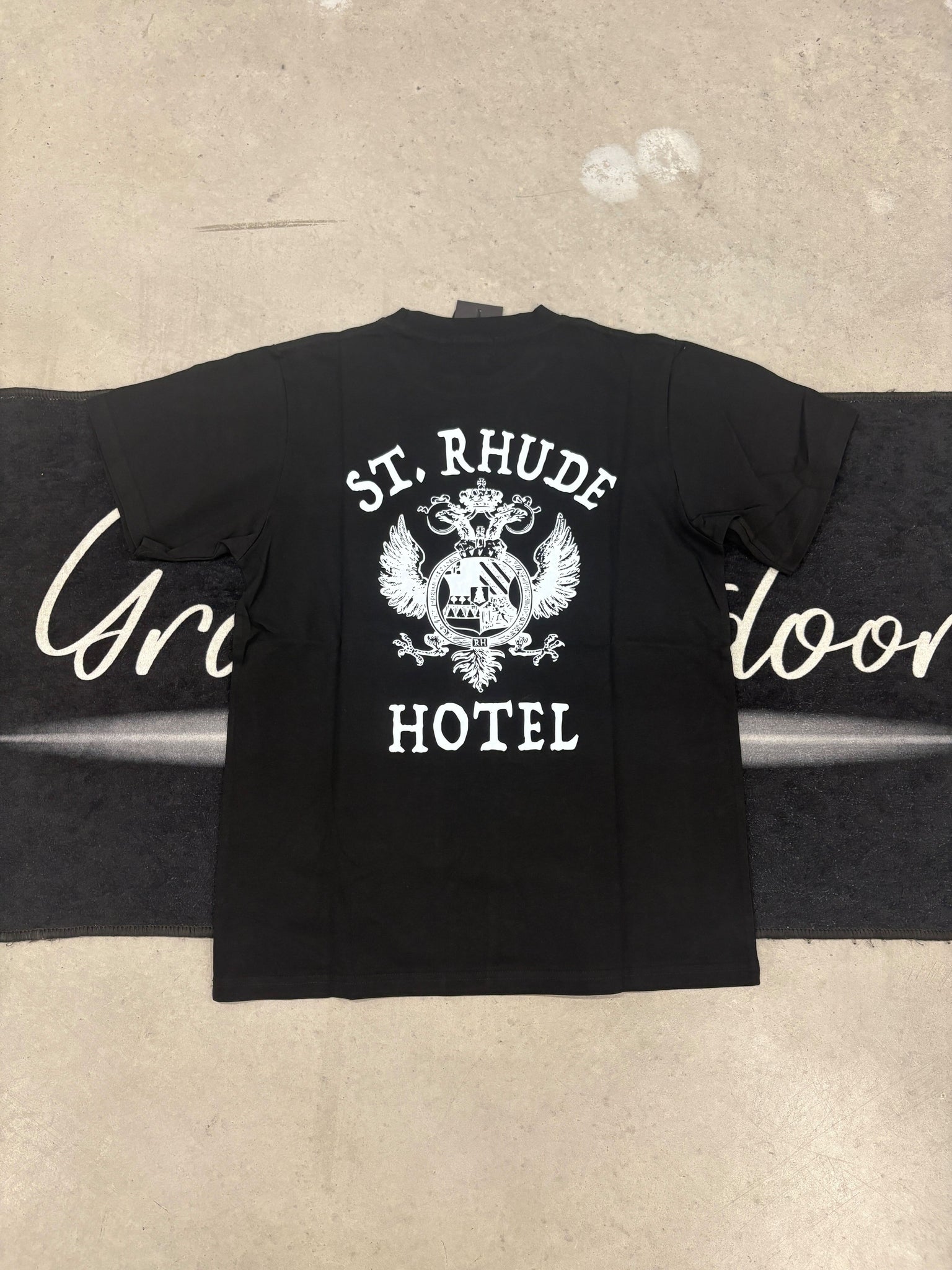 Rhude “black hotel” shirt
