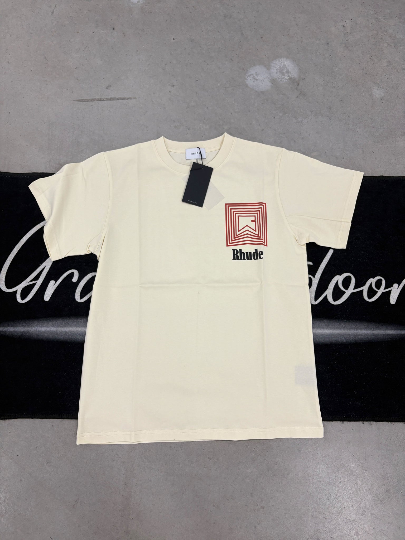 Rhude “cream squared” shirt