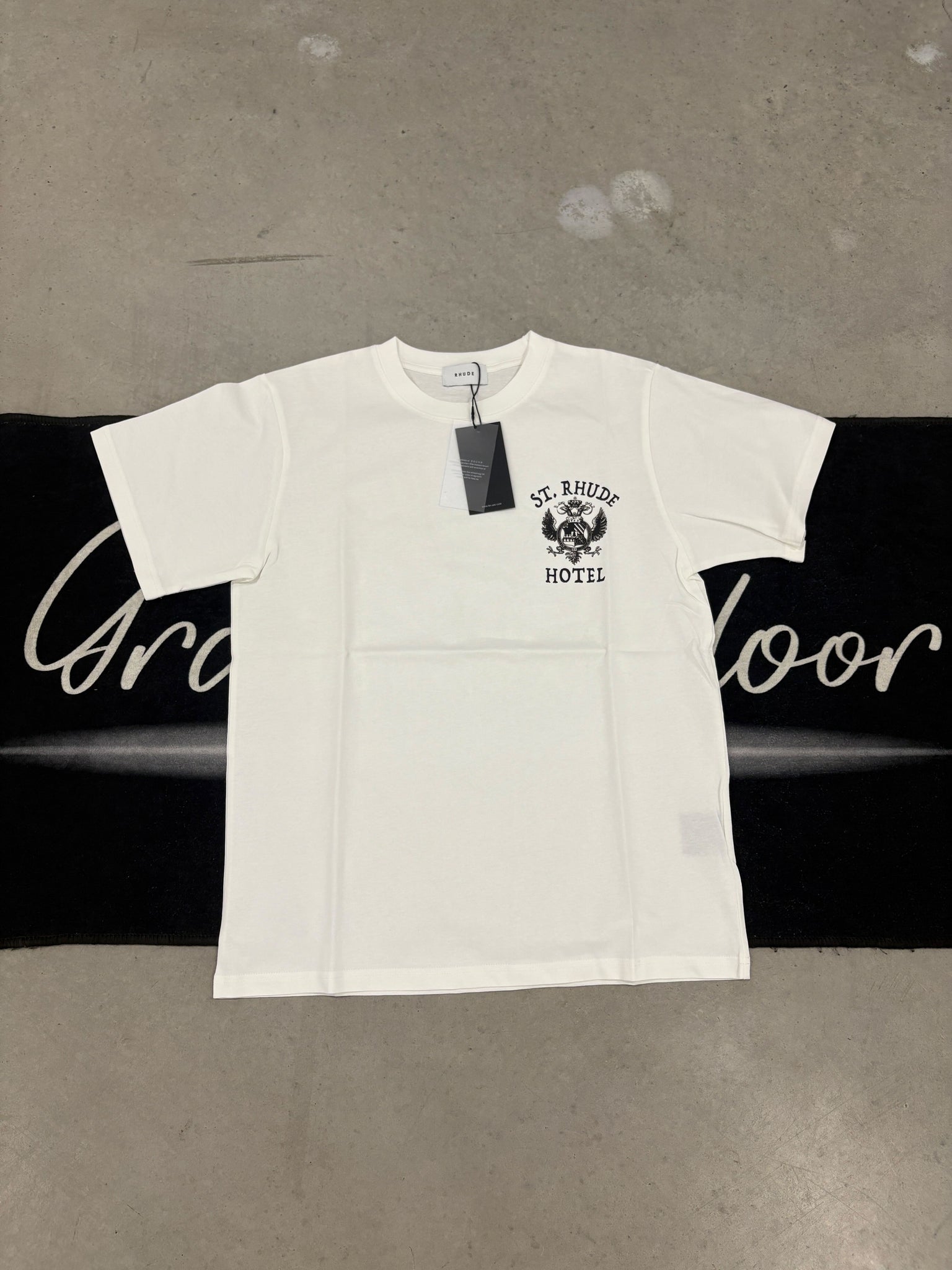 Rhude “white hotel” shirt