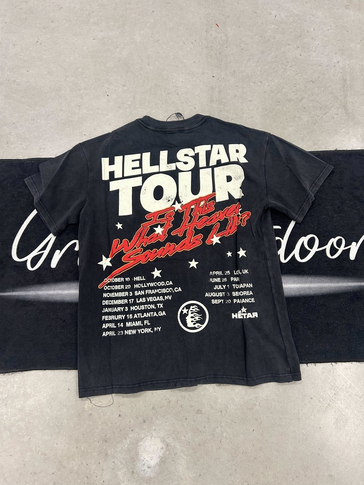 Hellstar "tour" shirt