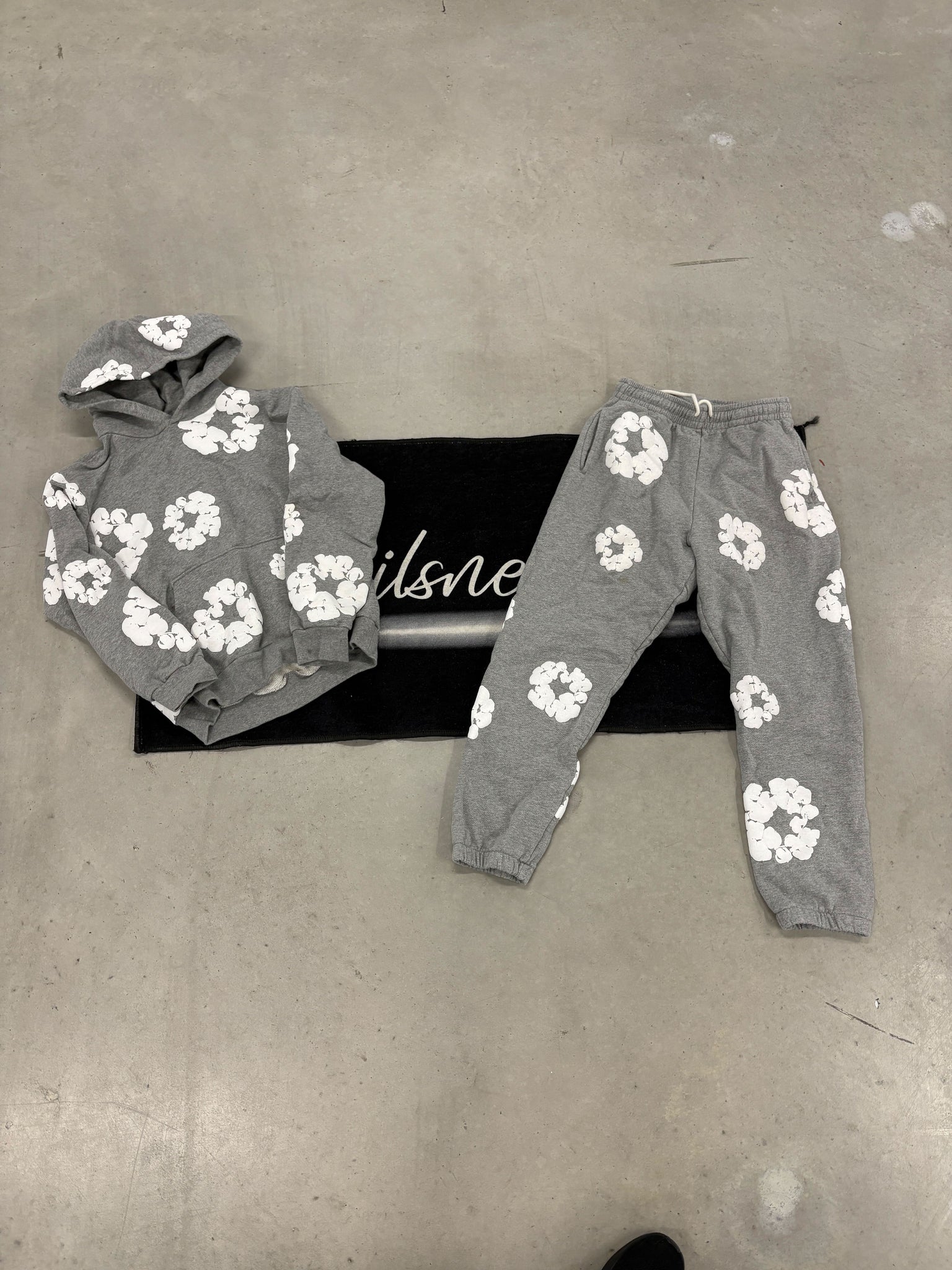 Denim Tears Grey Tracksuit (used)
