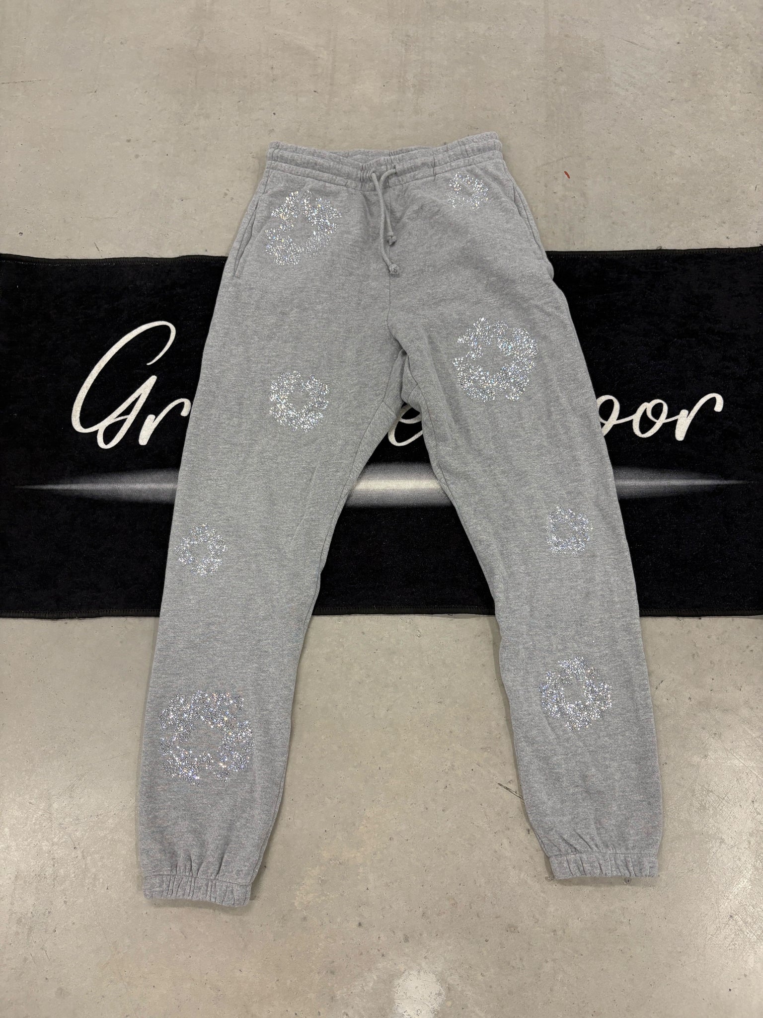 Denim Tears "Grey Rhinestone" Pants (used)