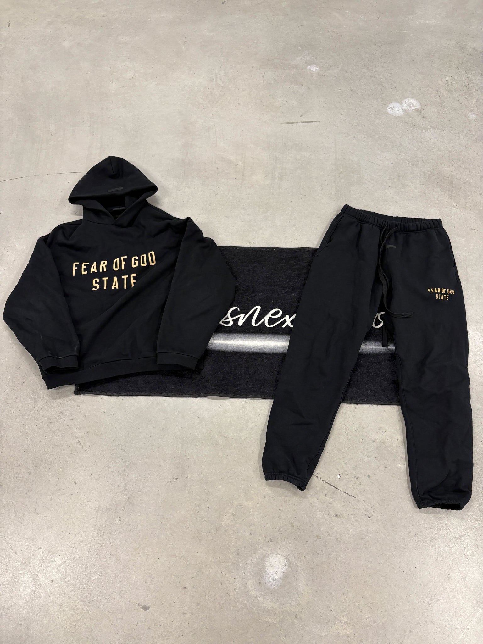 Essentials "Black SS24" Tracksuit (used)