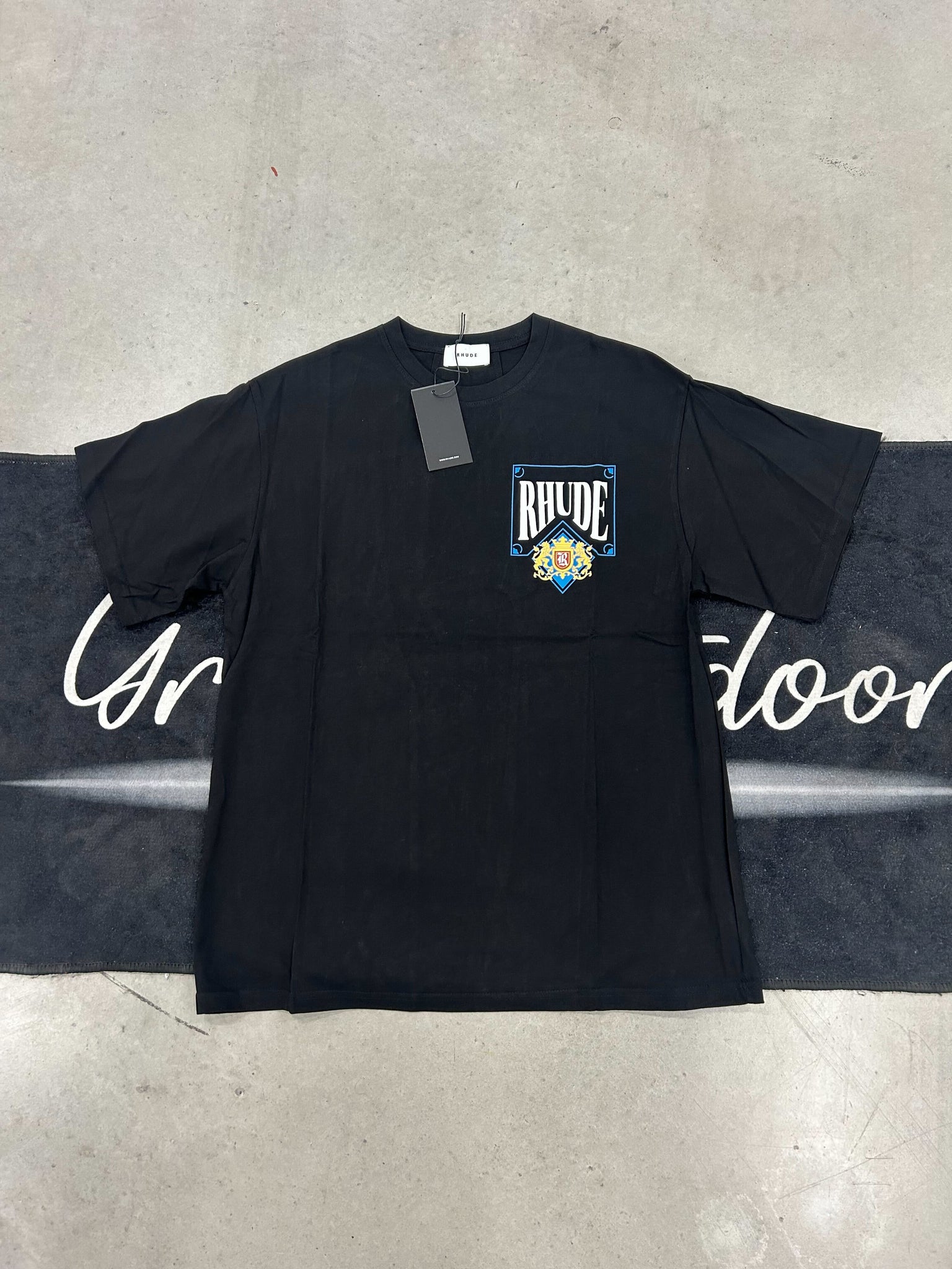 Rhude "black" shirt