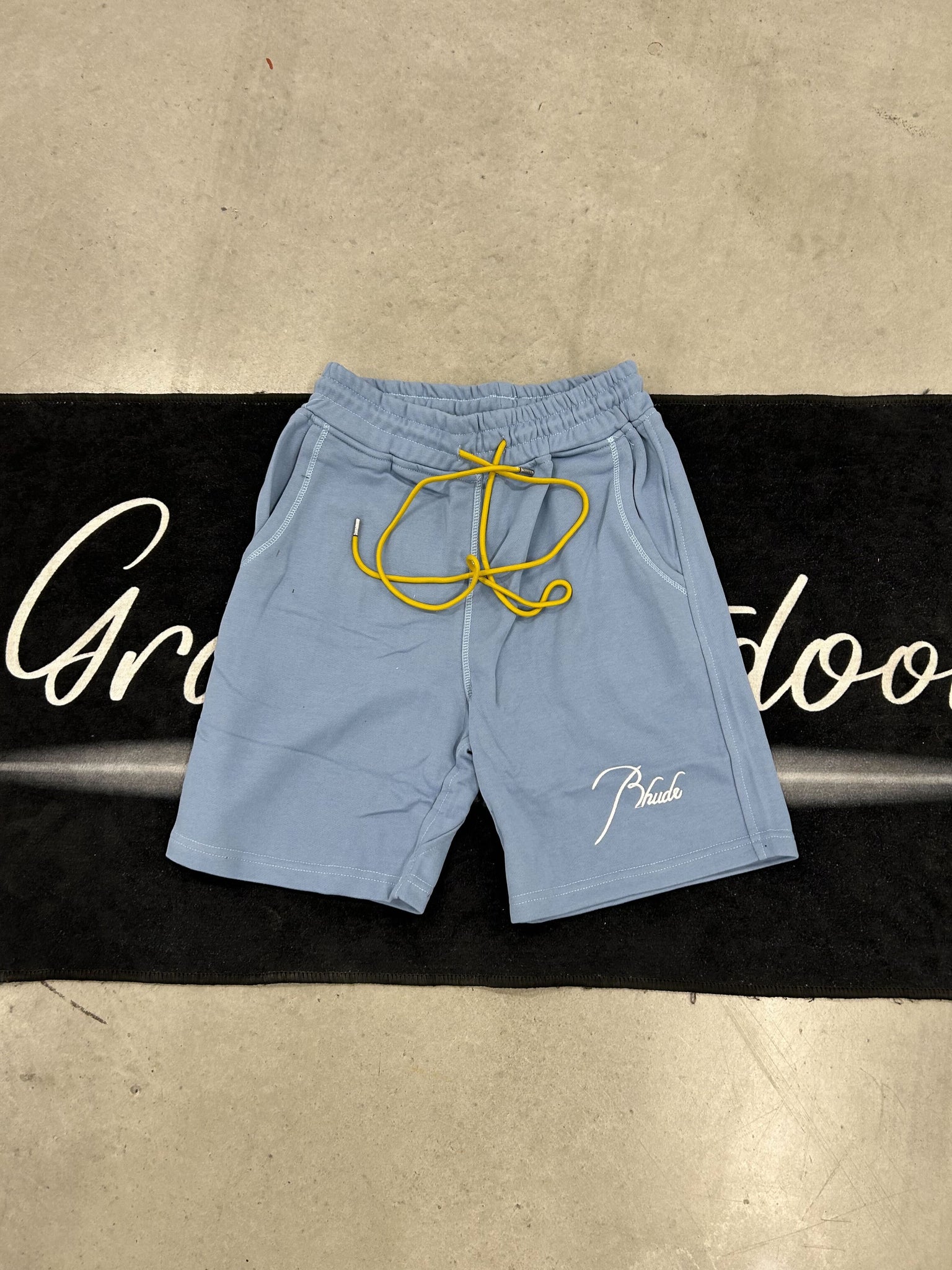 Rhude "sky blue" shorts