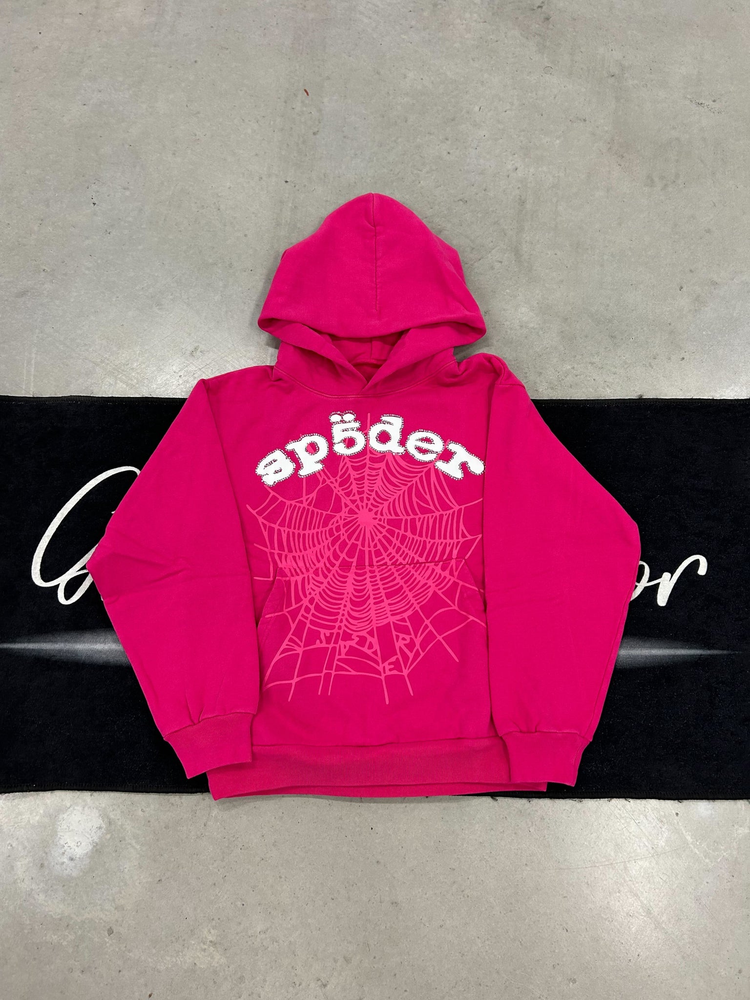 Sp5der "Hot Pink" hoodie